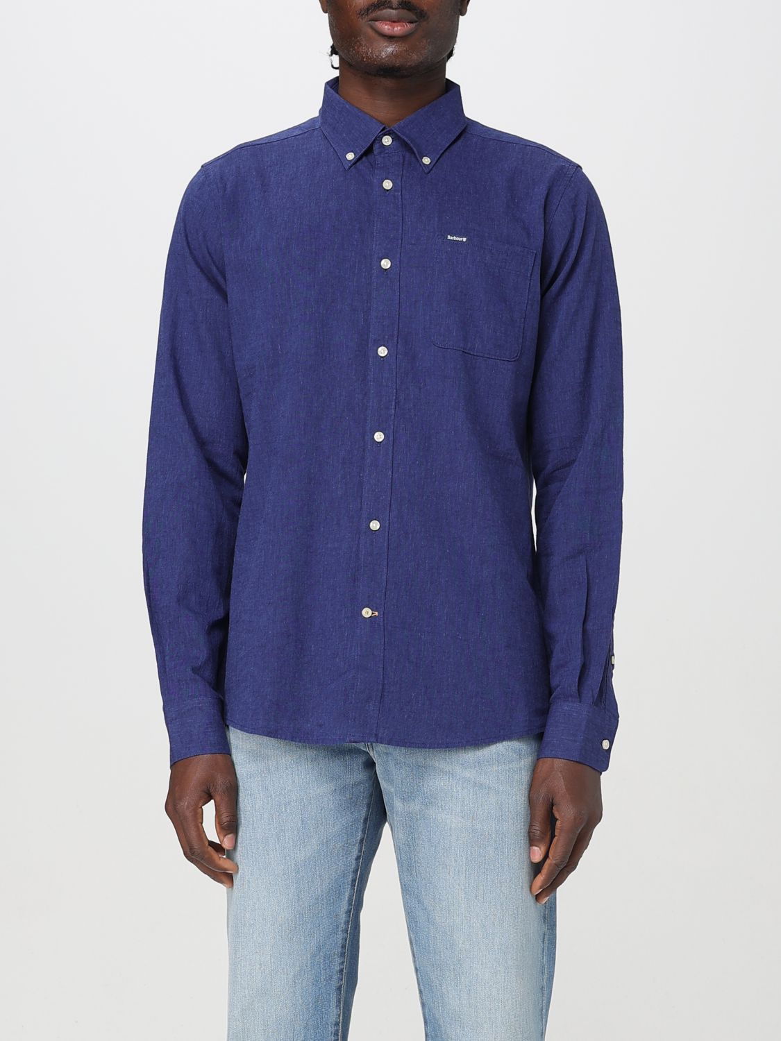 BARBOUR SHIRT BARBOUR MEN COLOR BLUE G74058009