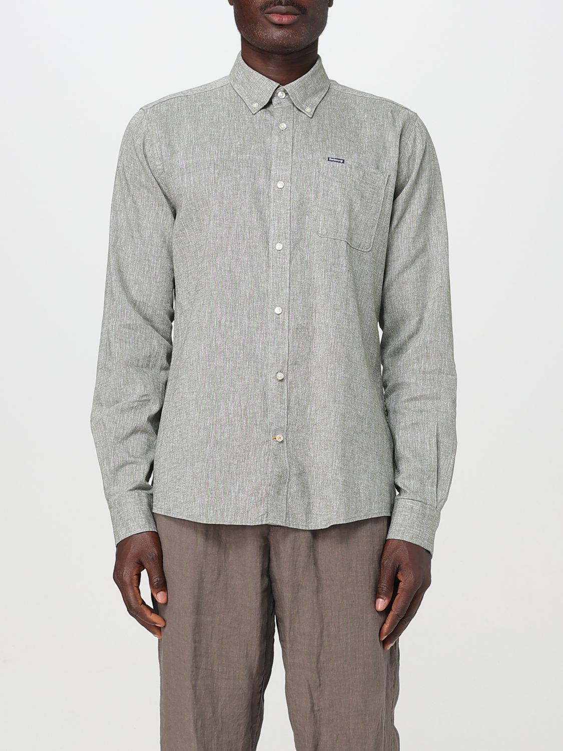 BARBOUR SHIRT BARBOUR MEN COLOR GREEN G74058012