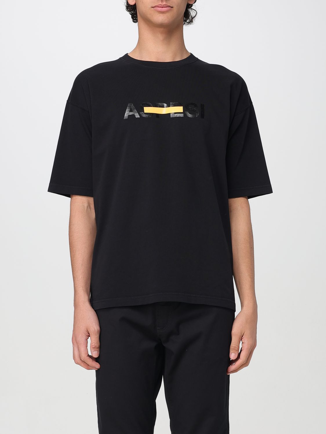 ASPESI T-SHIRT ASPESI MEN COLOR BLACK G74062002