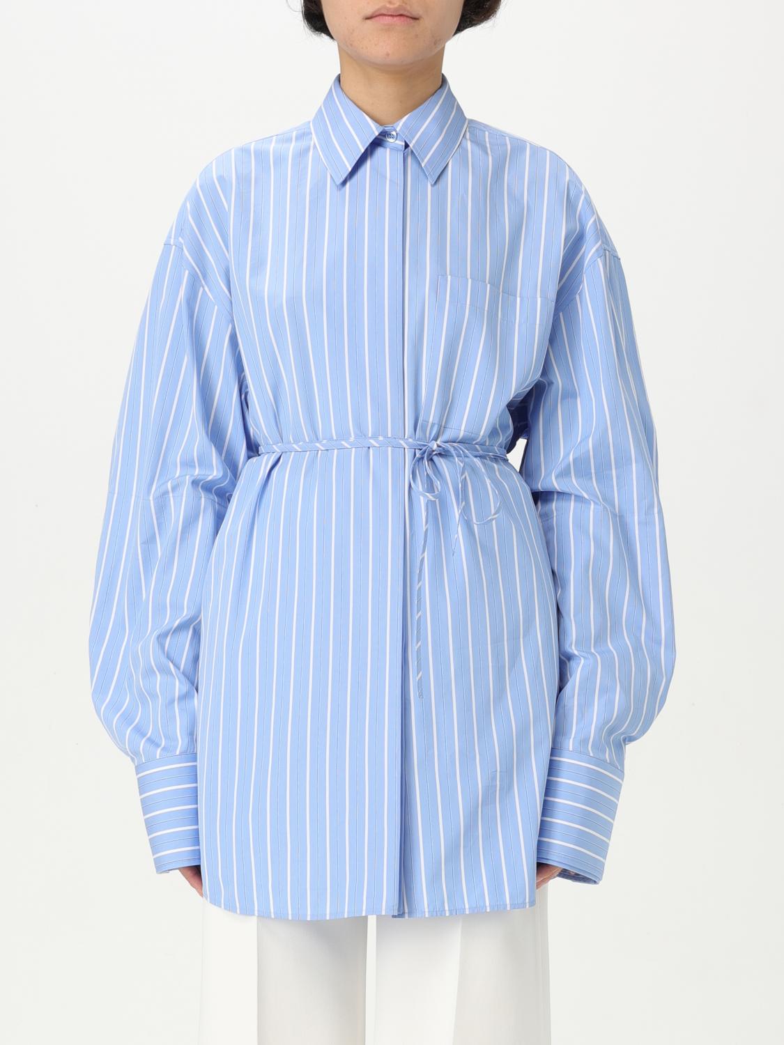 Sportmax Shirt Woman Color Blue In Blue
