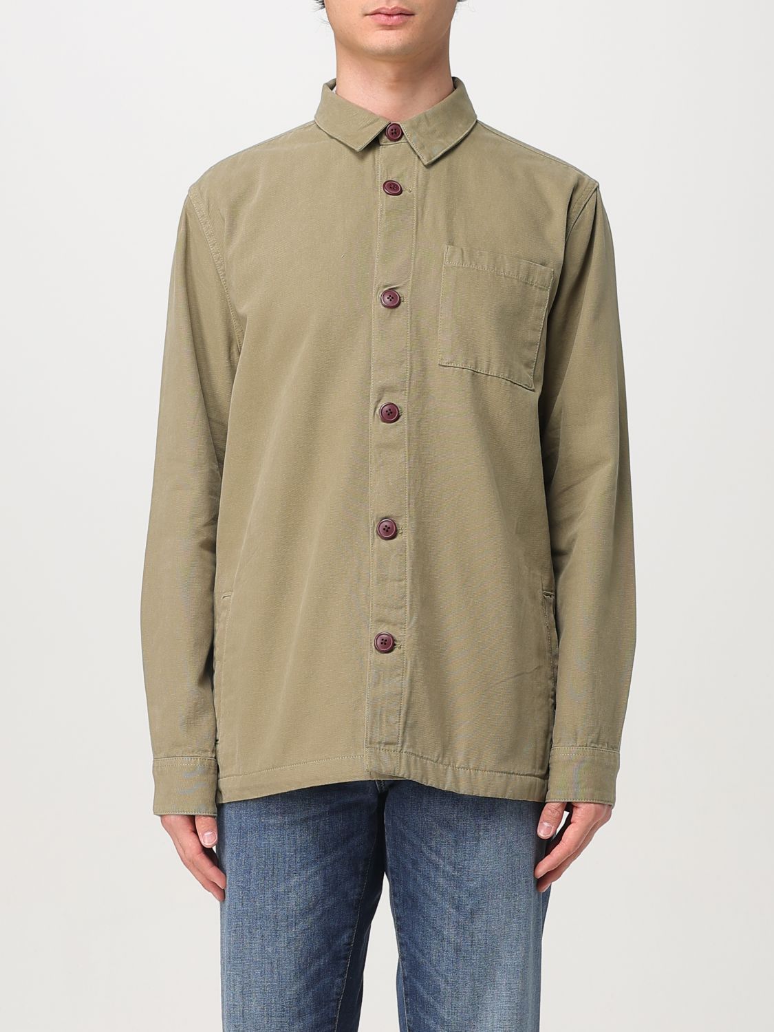 Shop Barbour Jacket Men Color Green