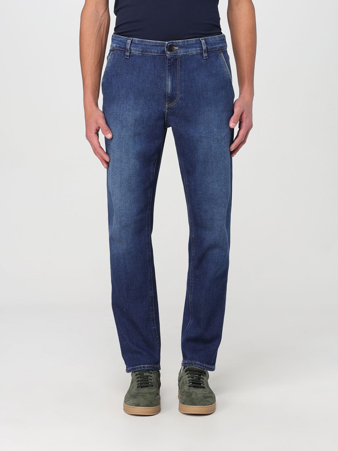 Pt Torino Jeans  Men Colour Denim