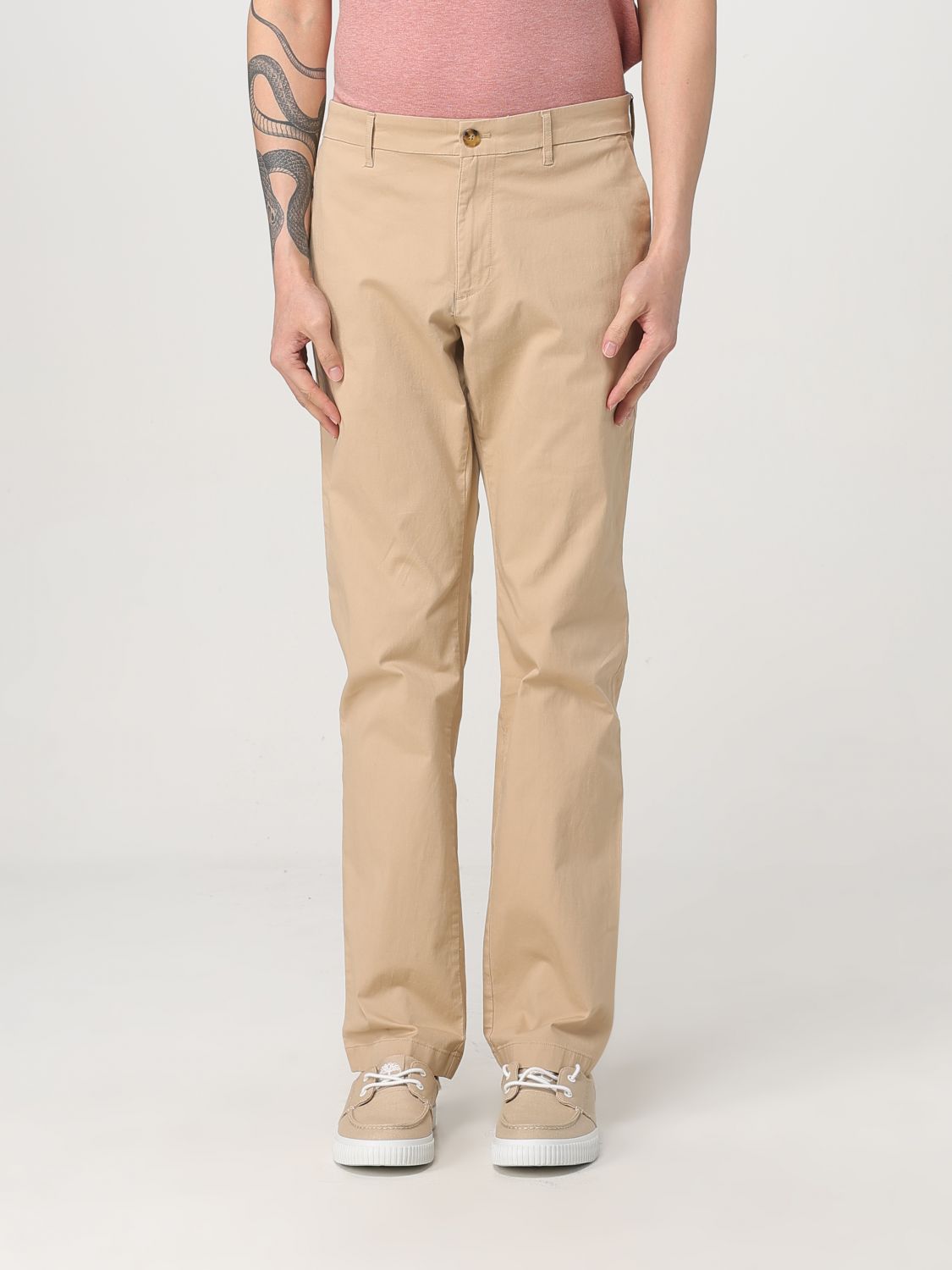 Michael Kors Pants Men Color Kaki In Kaki