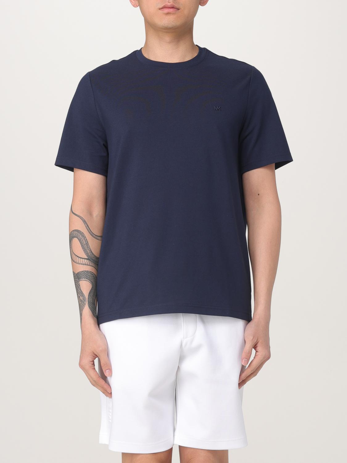 Michael Kors T-shirt Men Color Navy In Navy