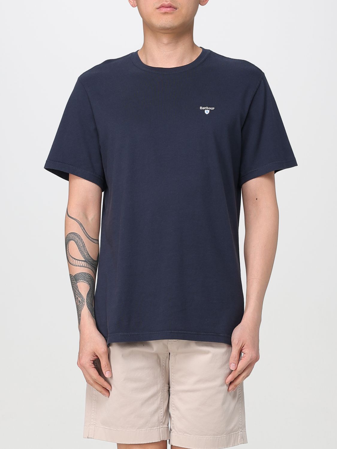 BARBOUR T-SHIRT BARBOUR MEN COLOR NAVY G74248045