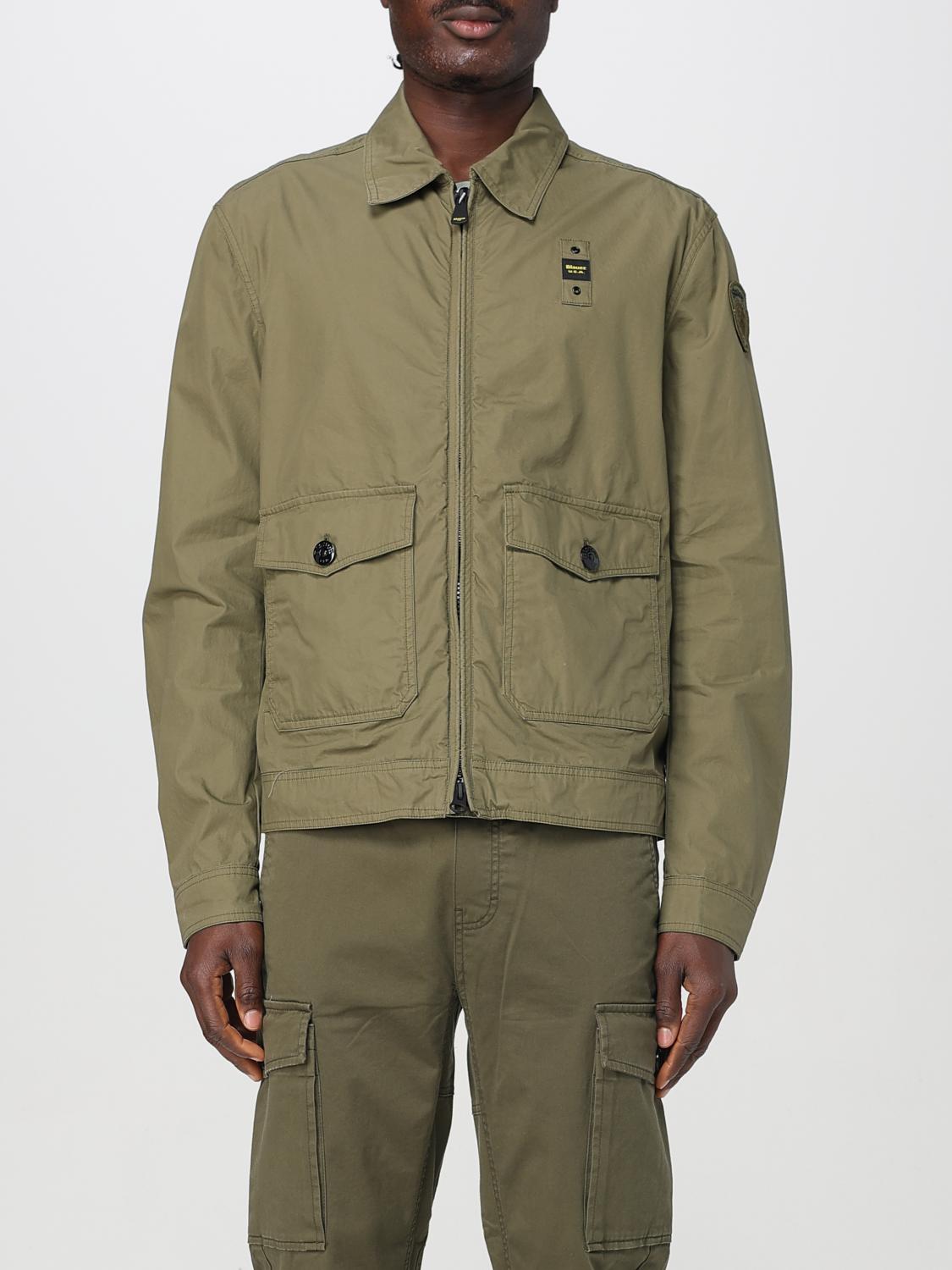 Blauer Jacket Men Color Green In Green