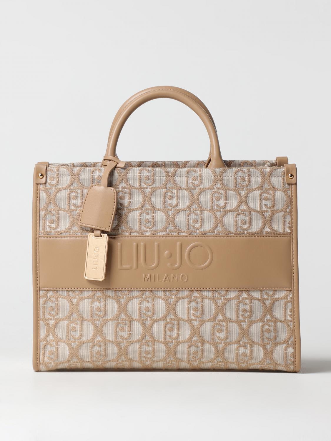 Liu •jo Zip Fastened Logo Jacquard Tote Bag Liu-jo