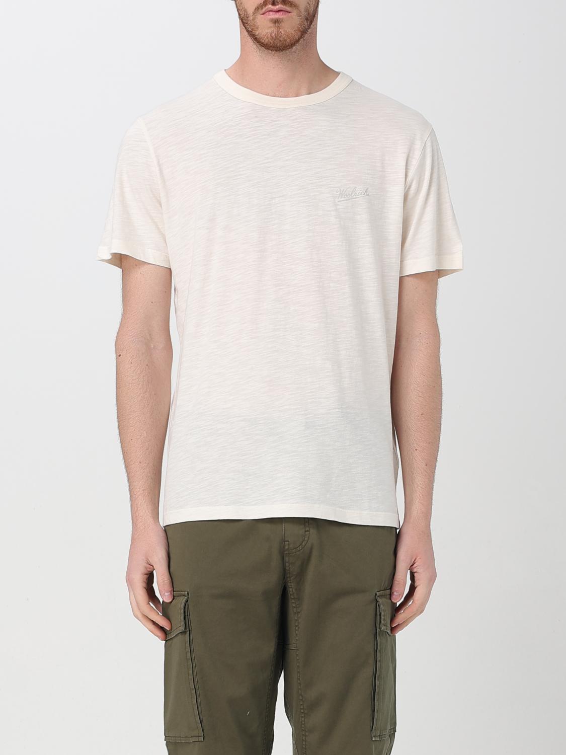 Woolrich T-shirt  Herren Farbe Weiss In Weiss