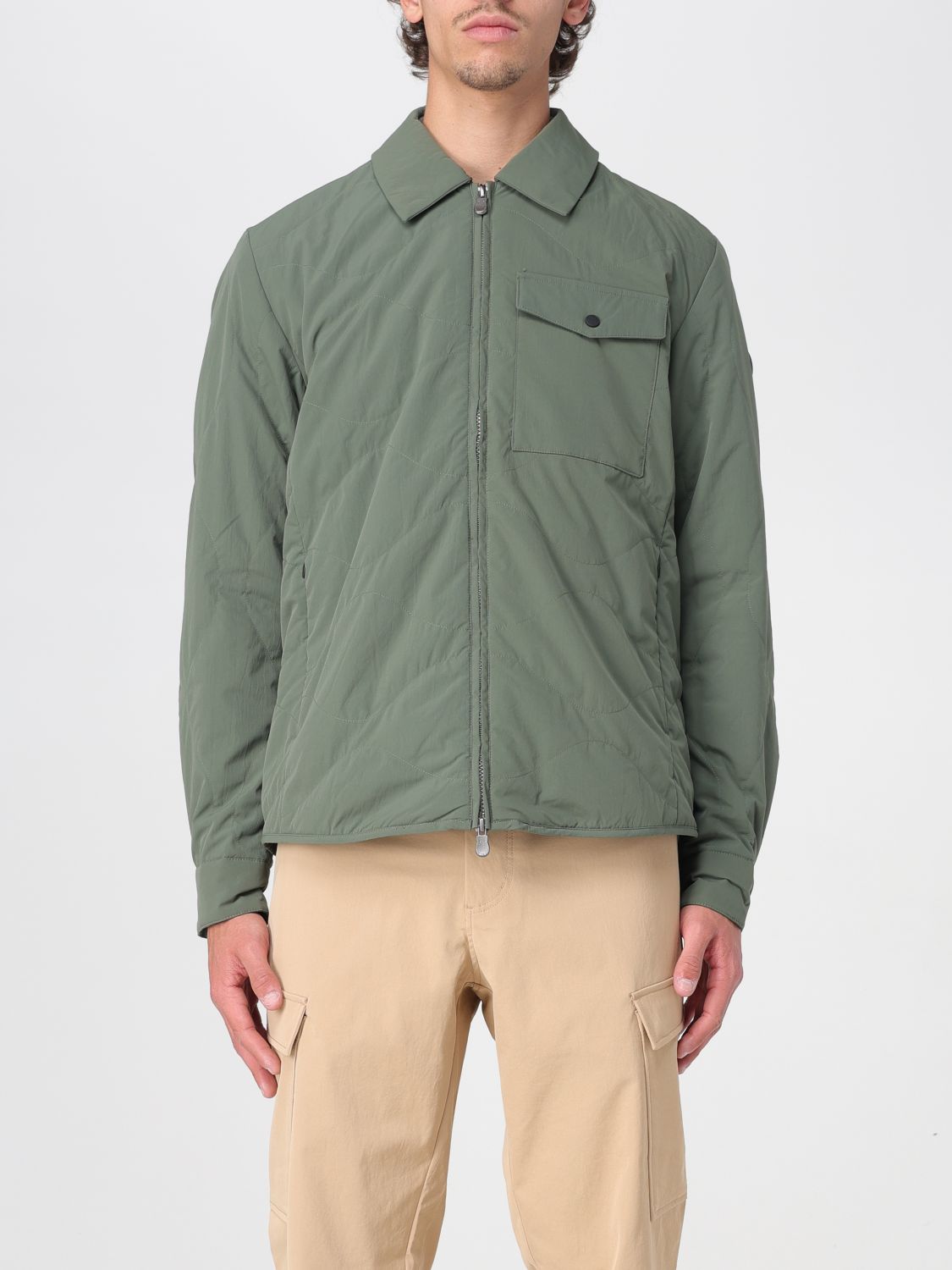 Save The Duck Jacket Men Color Green