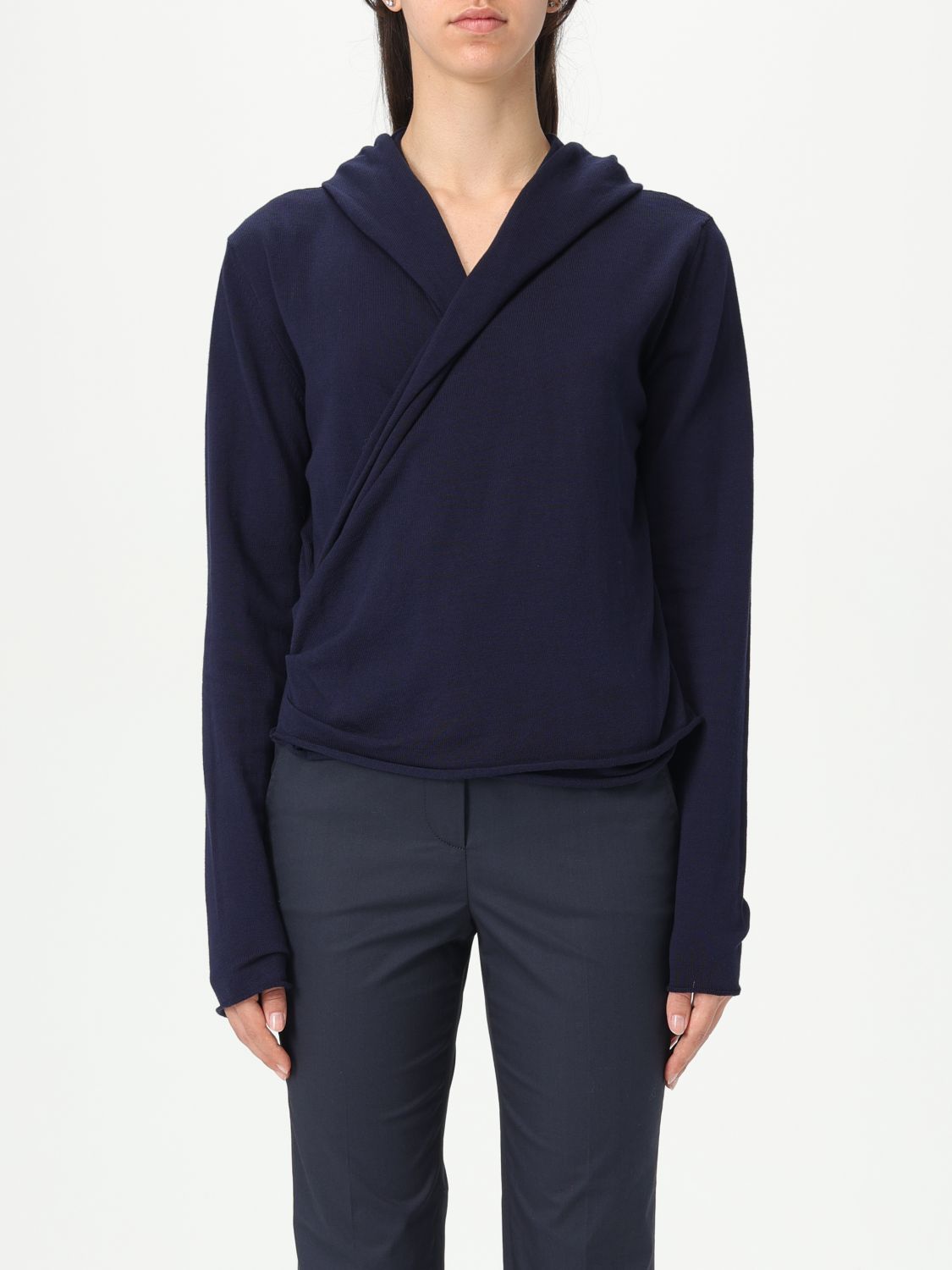 ADD SWEATER ADD WOMAN COLOR BLUE G74347009