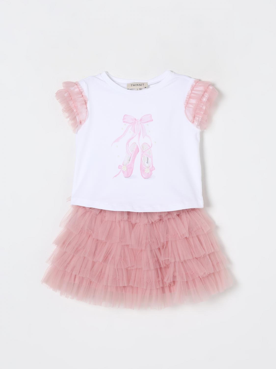 Twinset Jumpsuit  Kids Color White In White