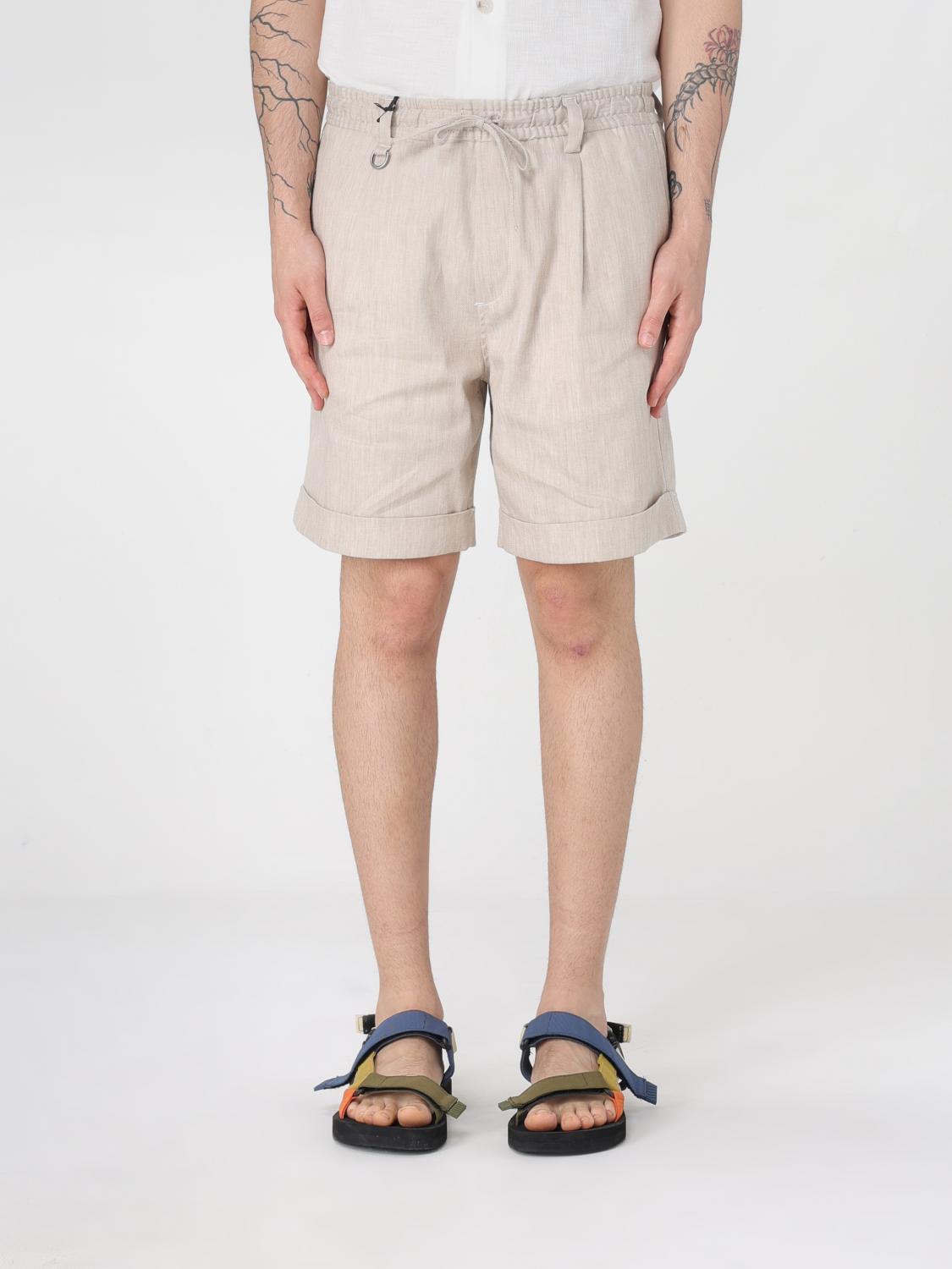 Paolo Pecora Short  Men Color Yellow Cream