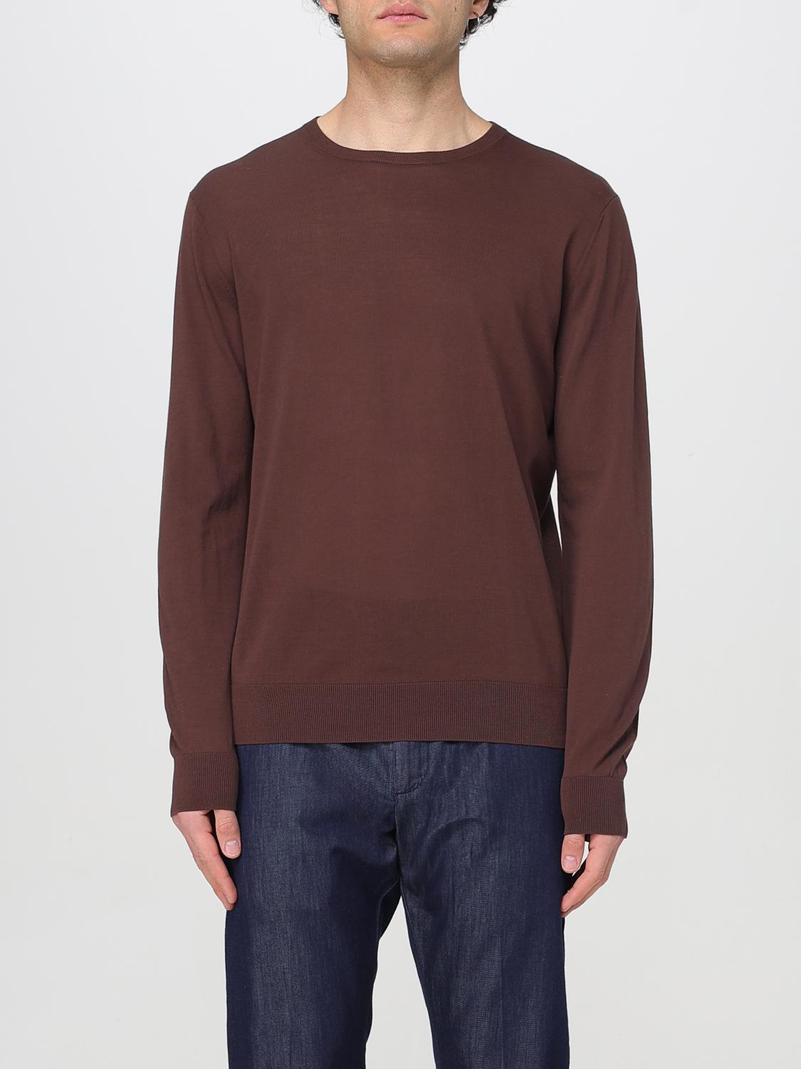 Ballantyne Plain Sweater In ブラウン