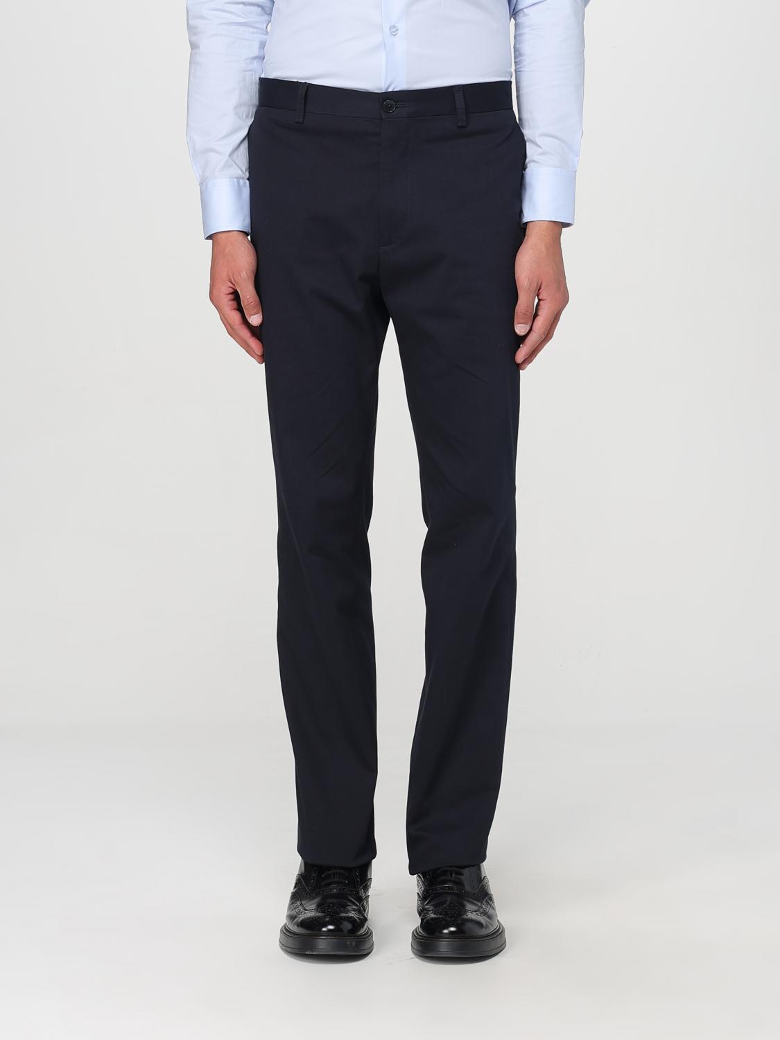 Etro Pants Men Color Navy In Navy