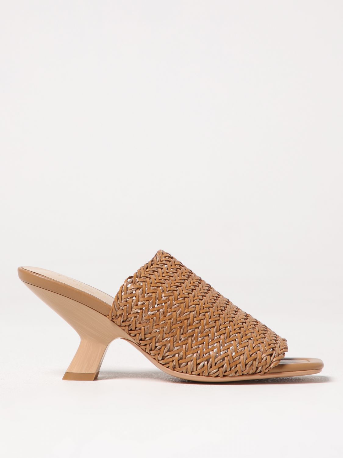 TWINSET HEELED SANDALS TWINSET WOMAN COLOR NATURAL G74486067
