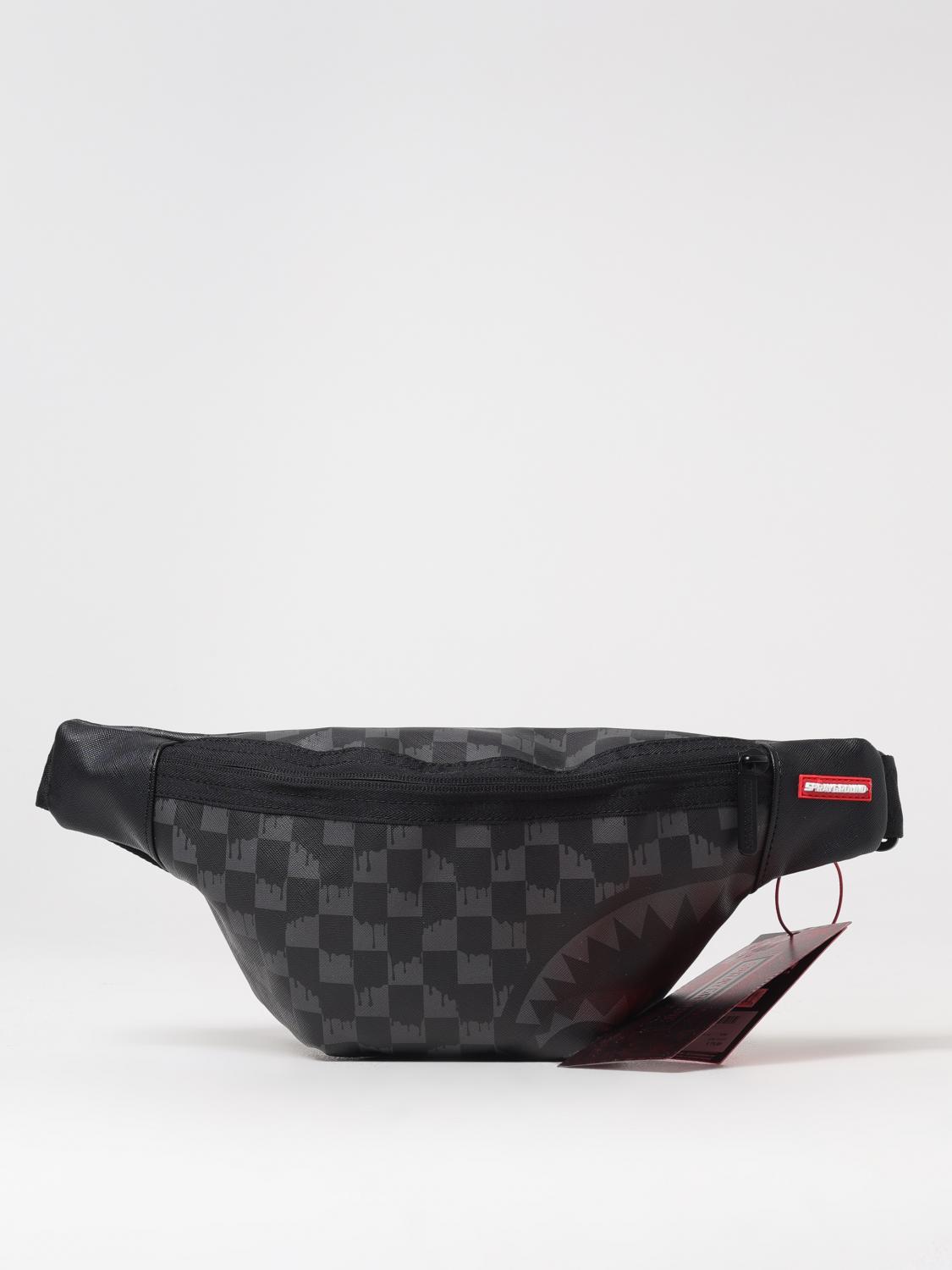 Sprayground Belt Bag Men Color Grey In Grey