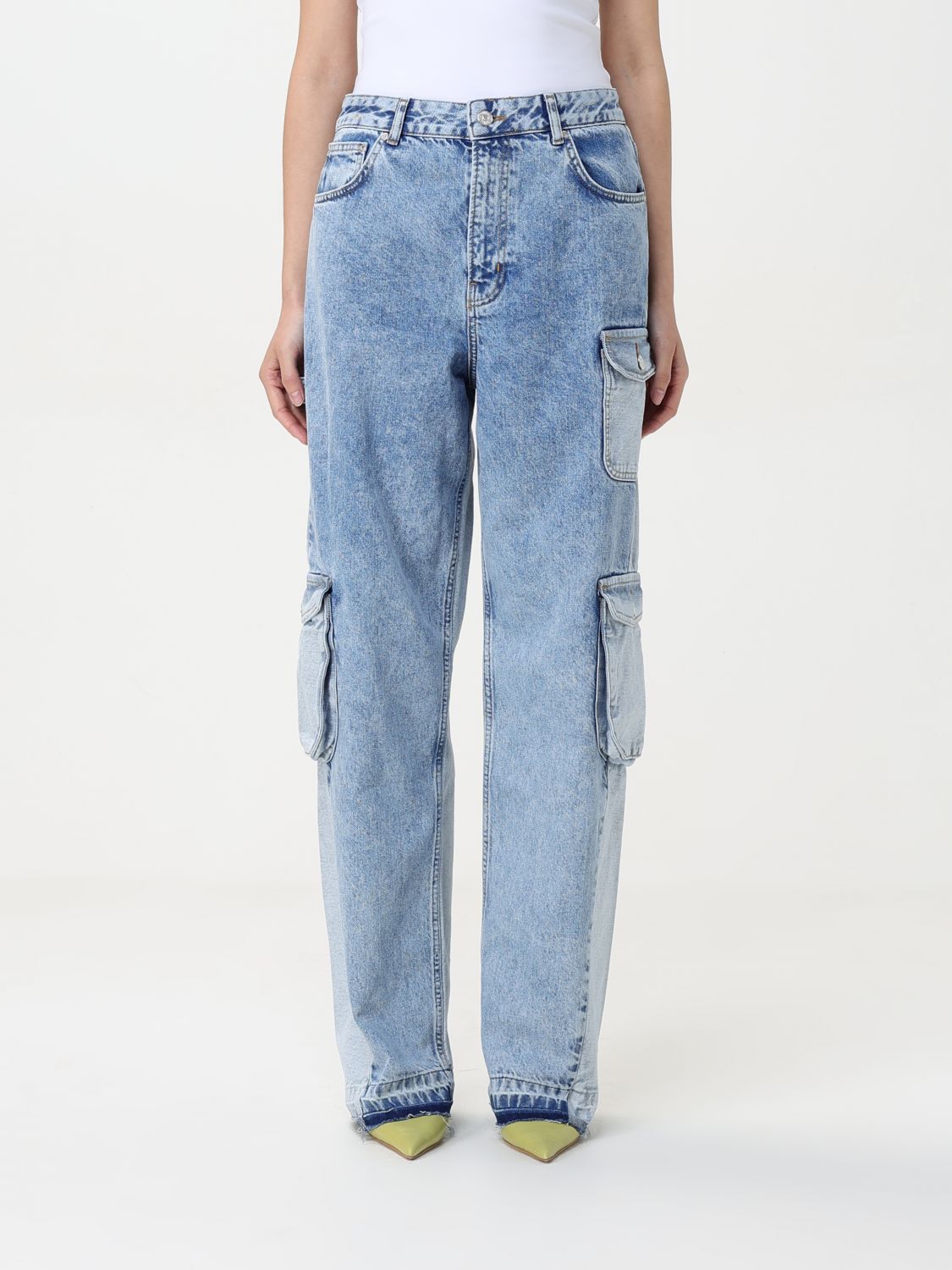 MOSCHINO JEANS JEANS MOSCHINO JEANS WOMAN COLOR DENIM G74622028