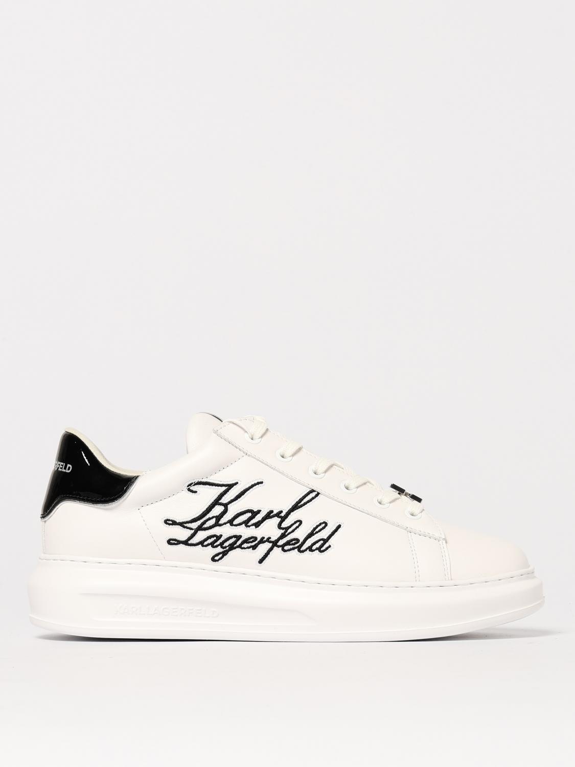 Karl Lagerfeld Sneakers Men Color White In White