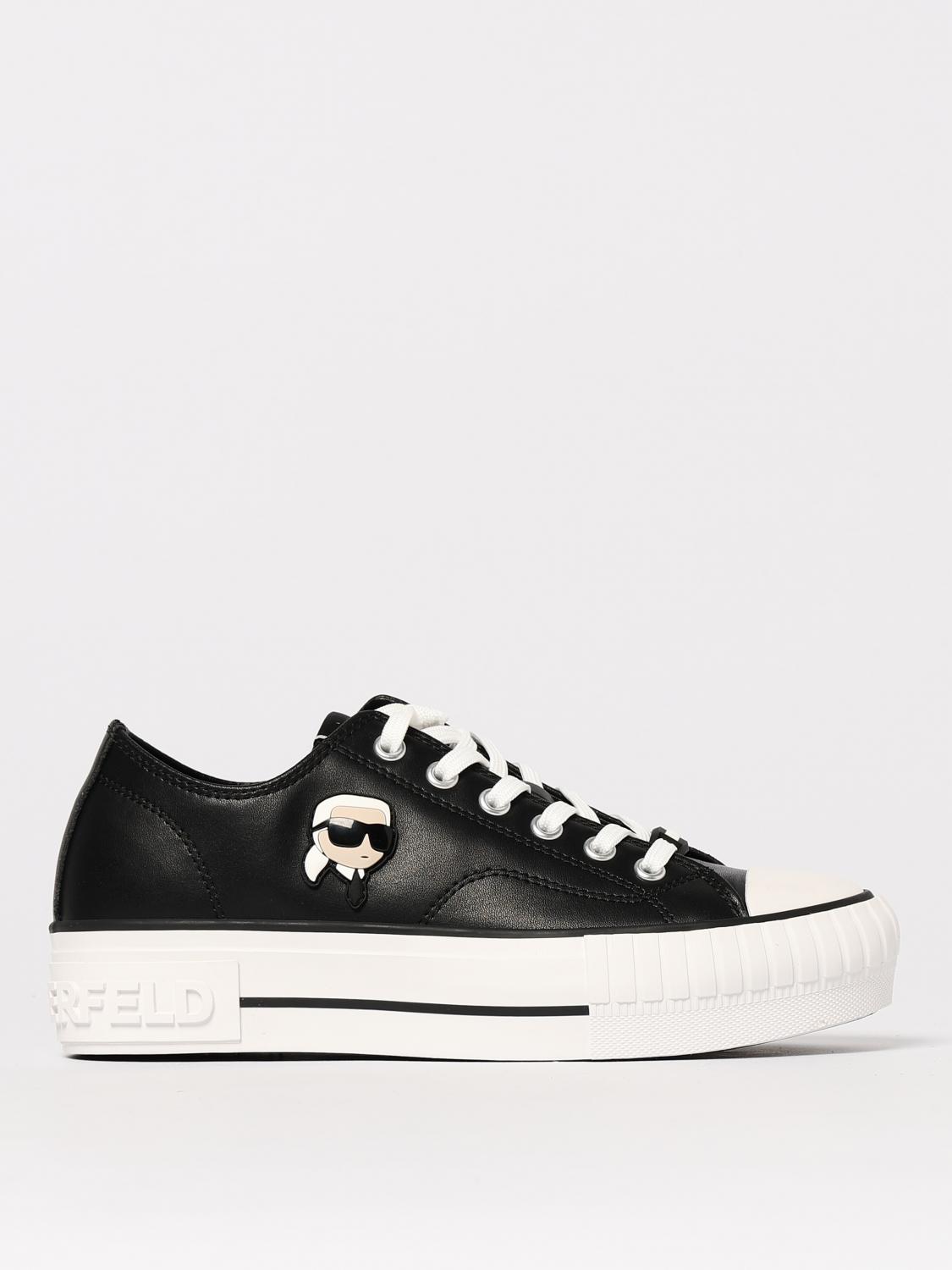 Karl Lagerfeld Sneakers Woman Color Black In Black