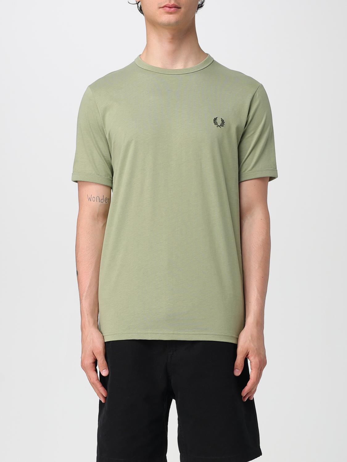 Fred Perry Logo-embroidered T-shirt