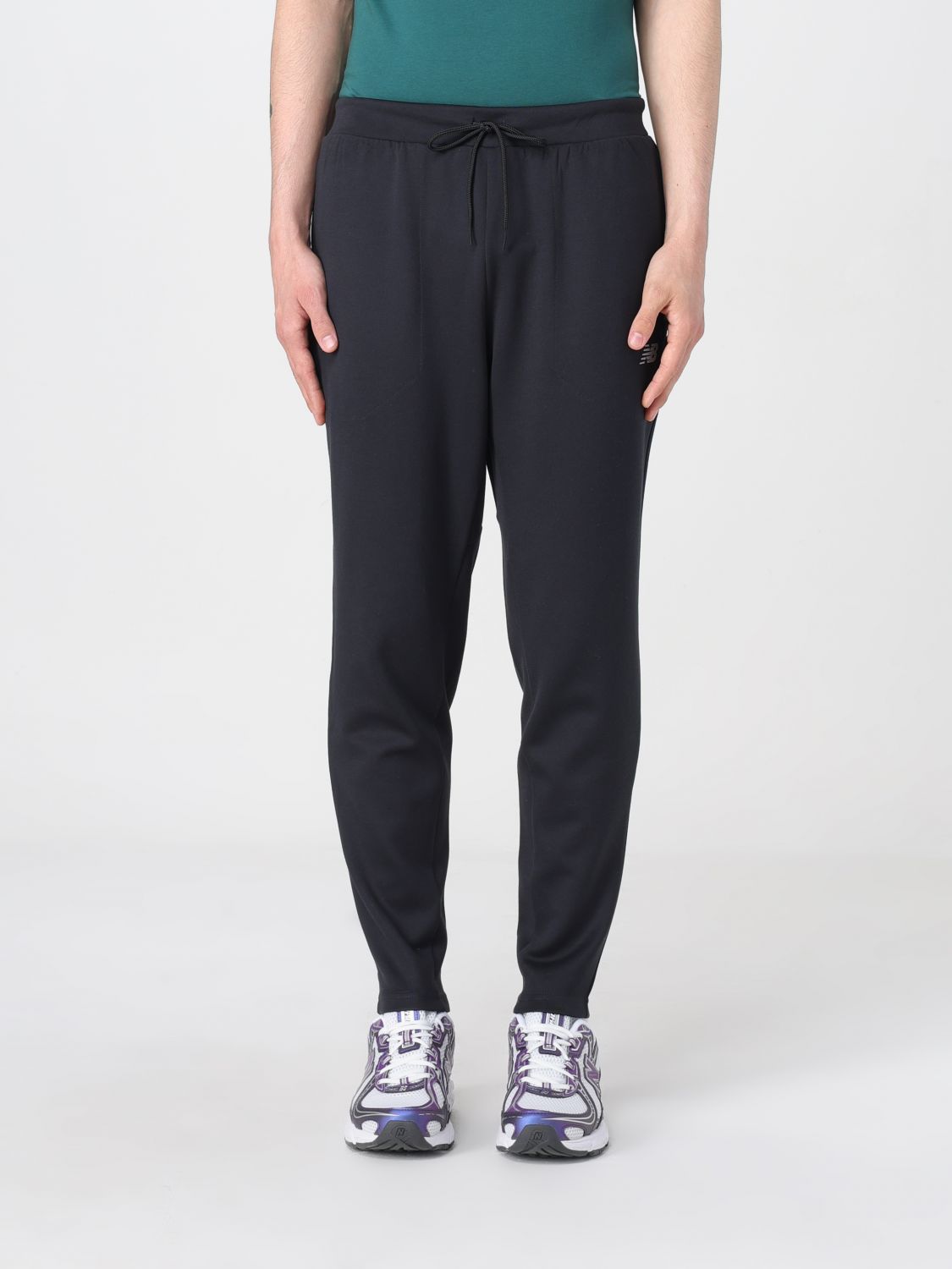 NEW BALANCE PANTS NEW BALANCE MEN COLOR BLACK G74823002