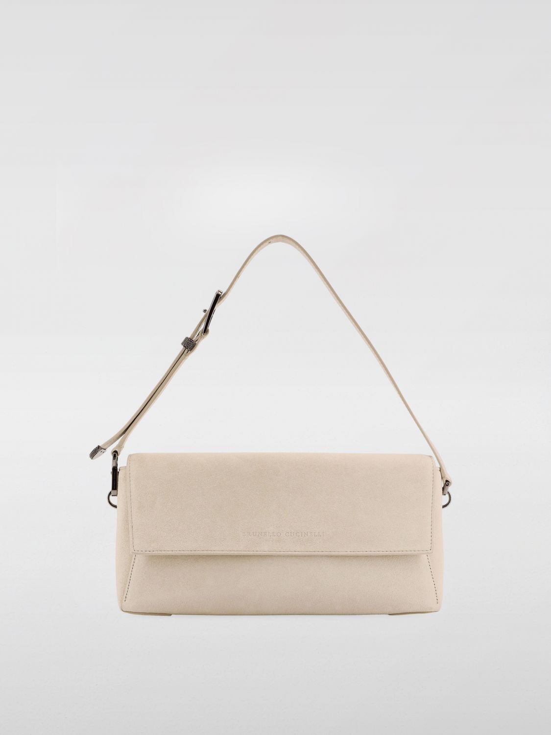 BRUNELLO CUCINELLI SHOULDER BAG BRUNELLO CUCINELLI WOMAN COLOR CREAM G74986078