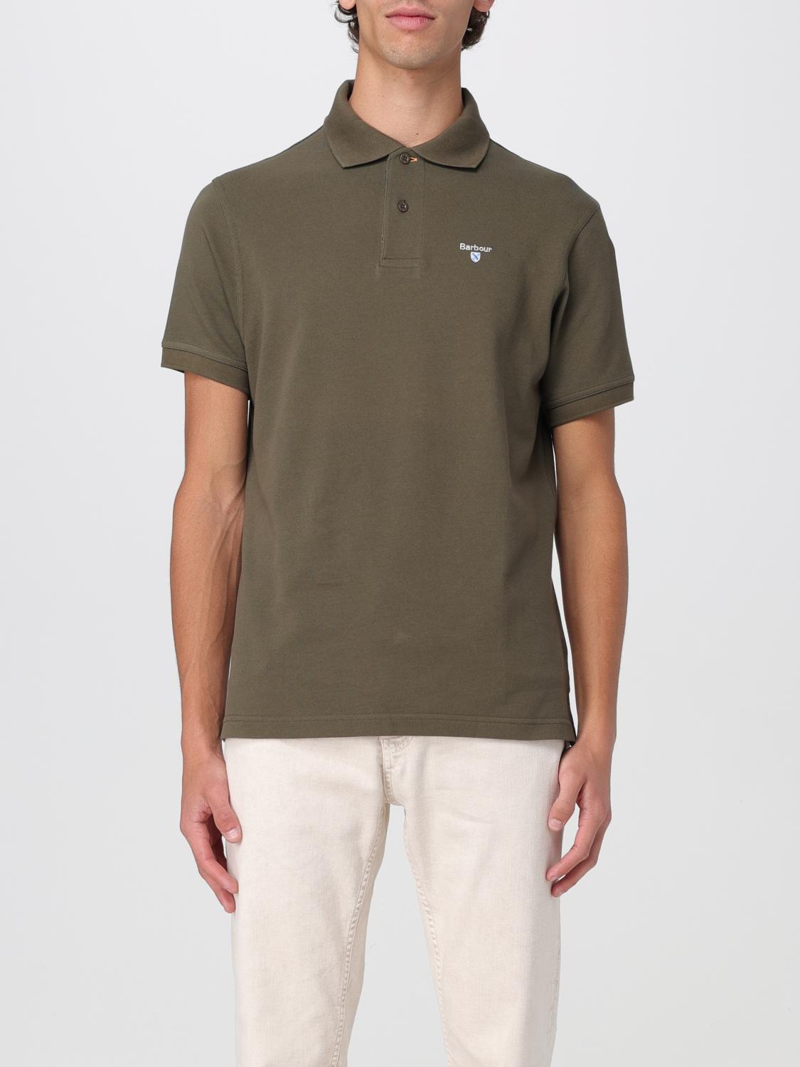 BARBOUR POLO SHIRT BARBOUR MEN COLOR OLIVE G74994048