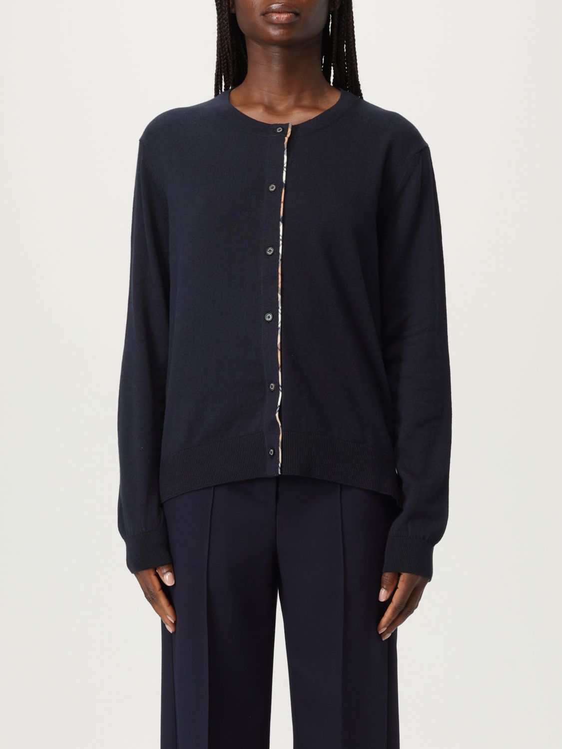 Barbour Sweater  Woman Color Navy