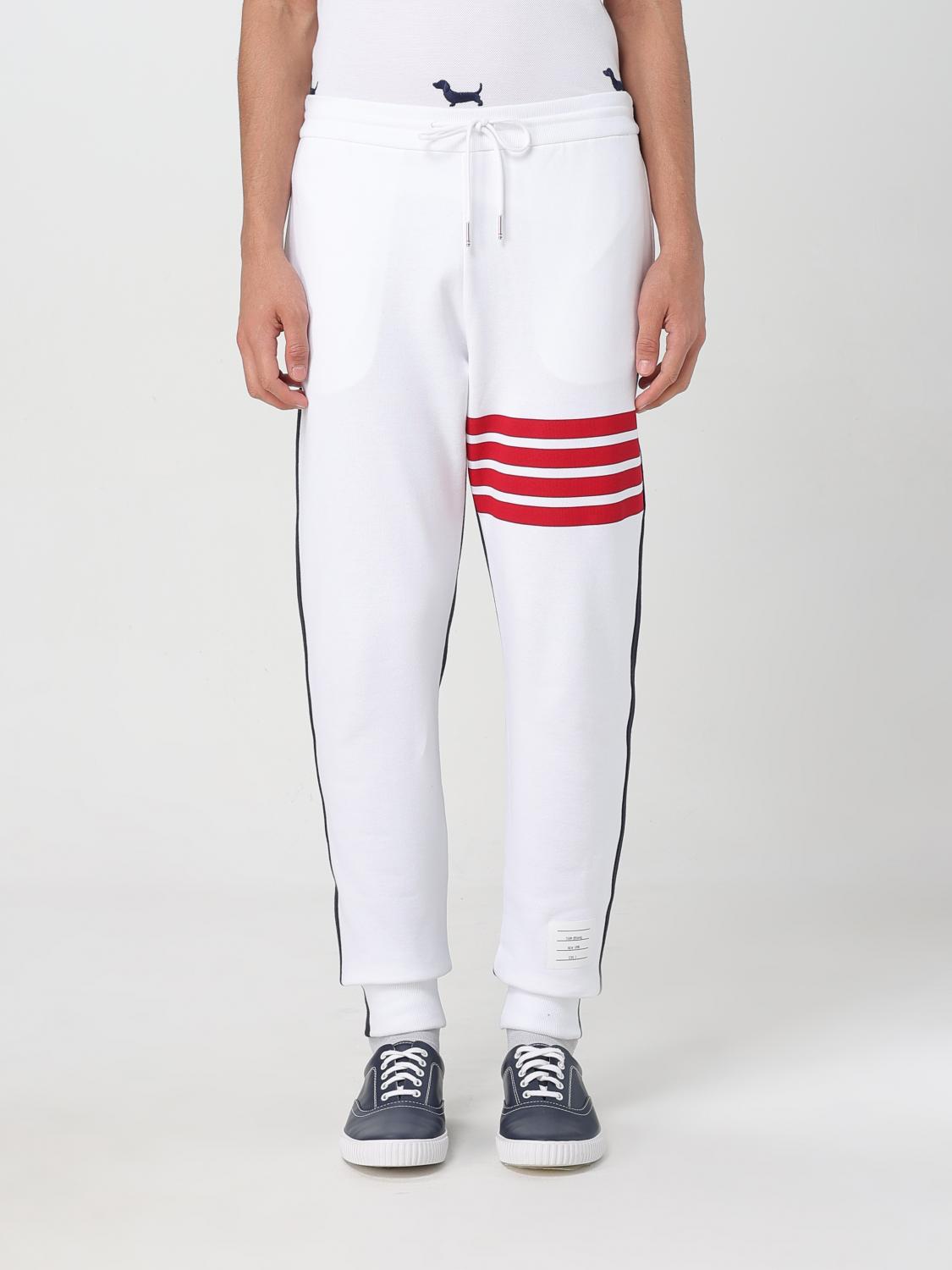 Thom Browne Pants Men Color White In Weiss