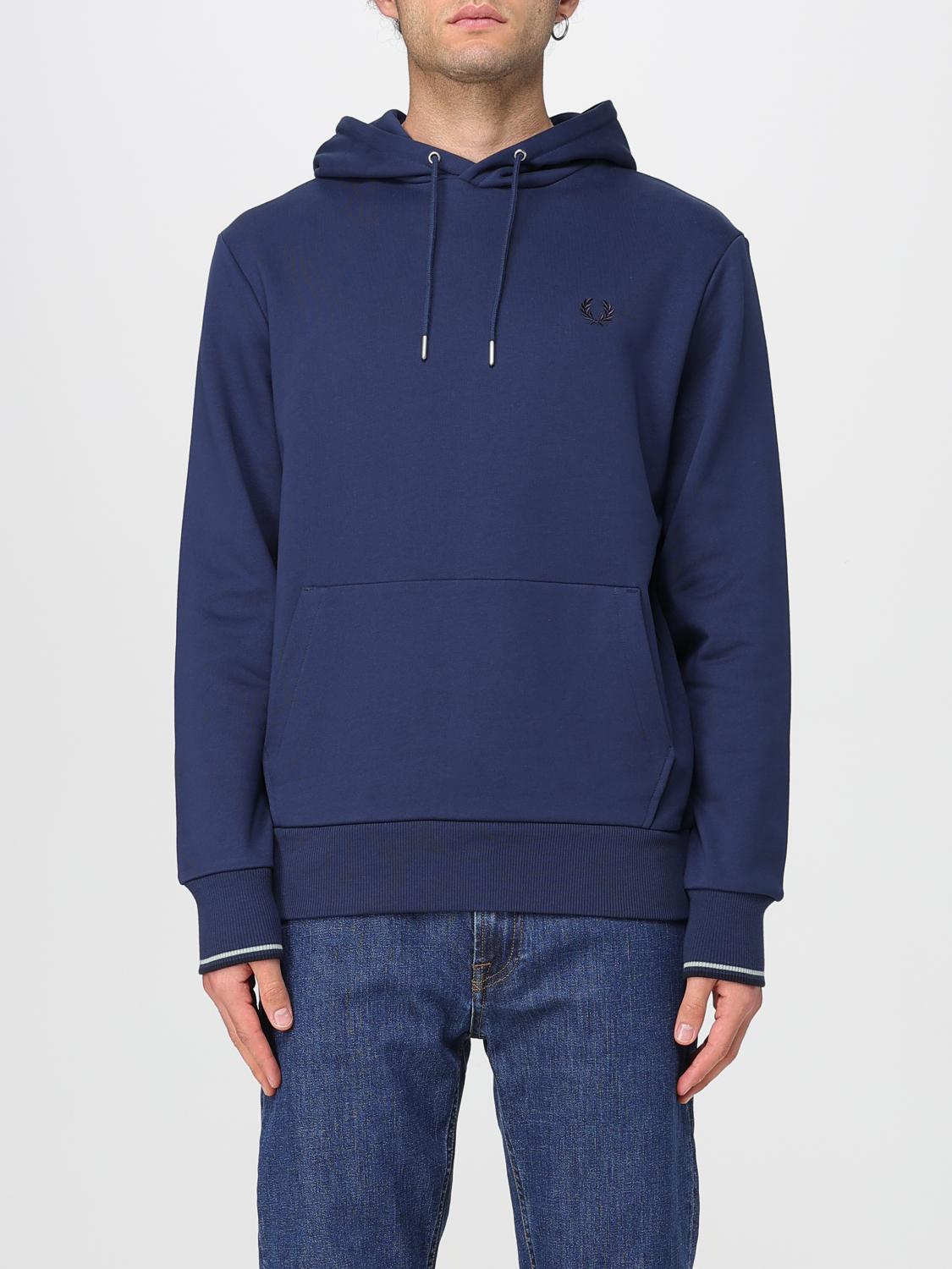 Fred Perry Sweatshirt  Men Color Black