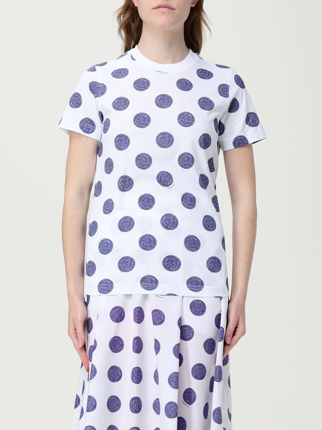 Shop Moschino T-shirt Couture Woman Color White