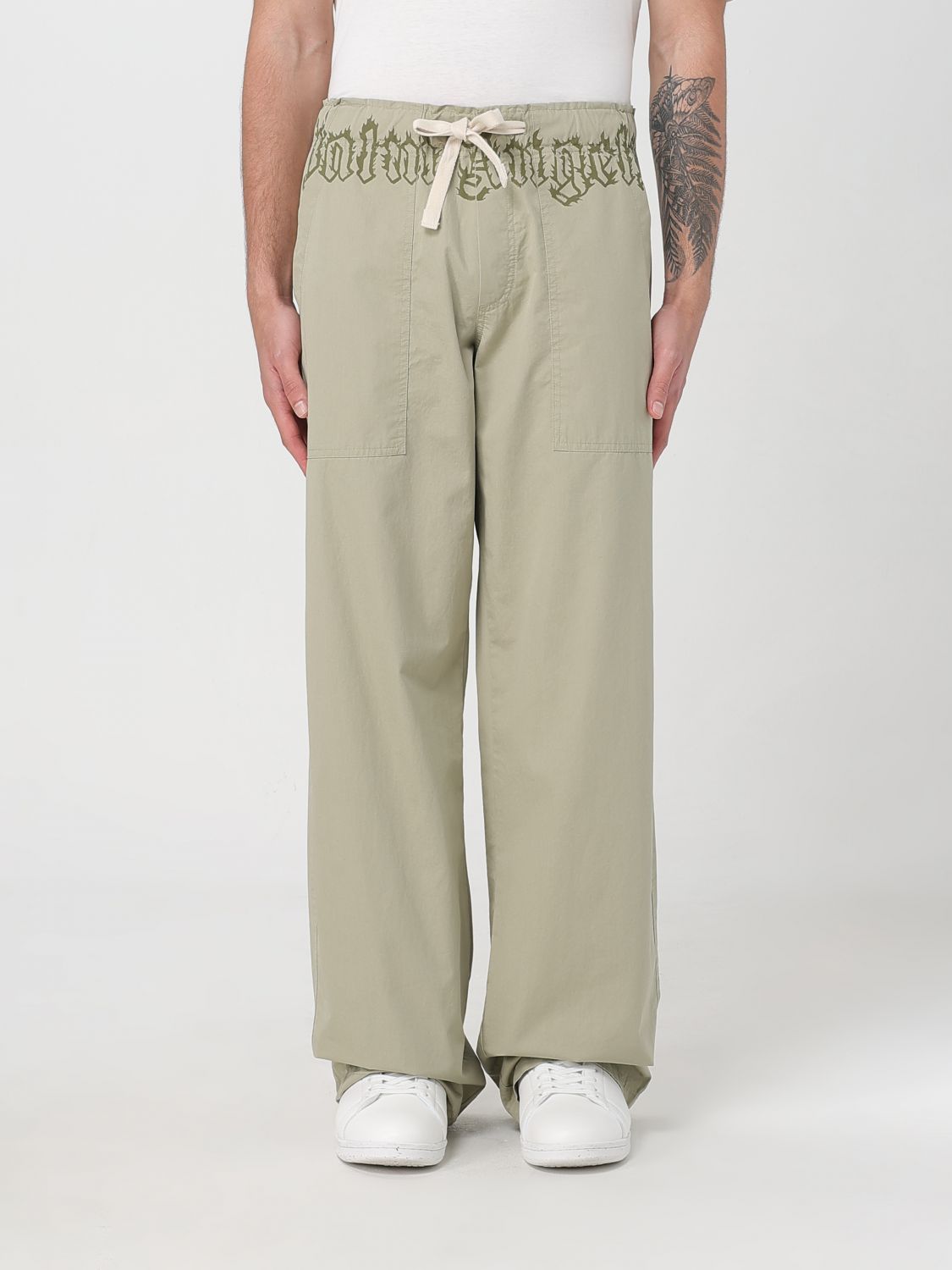 Palm Angels Pants  Men Color Beige