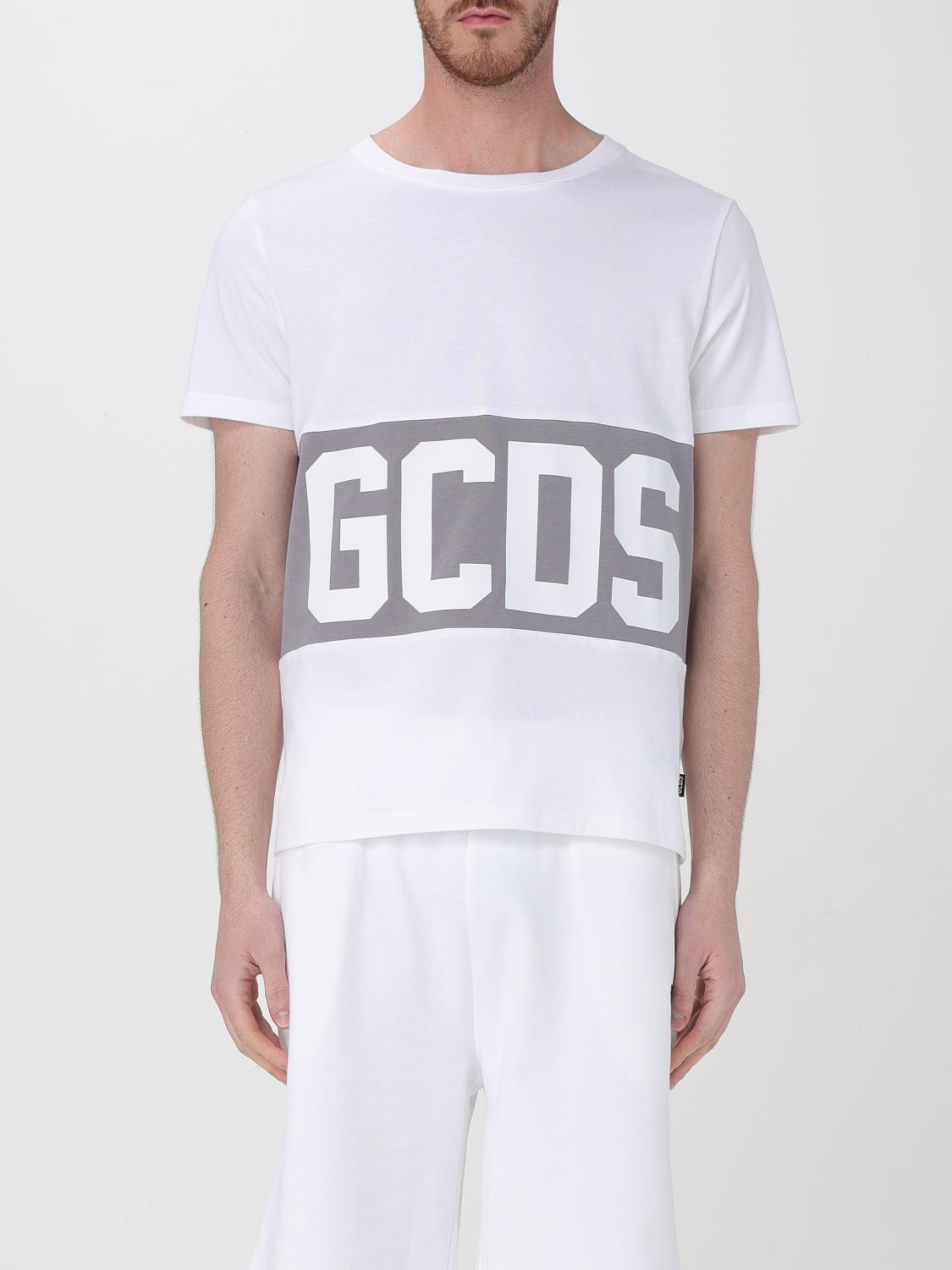 Gcds Logoed T-shirt In White