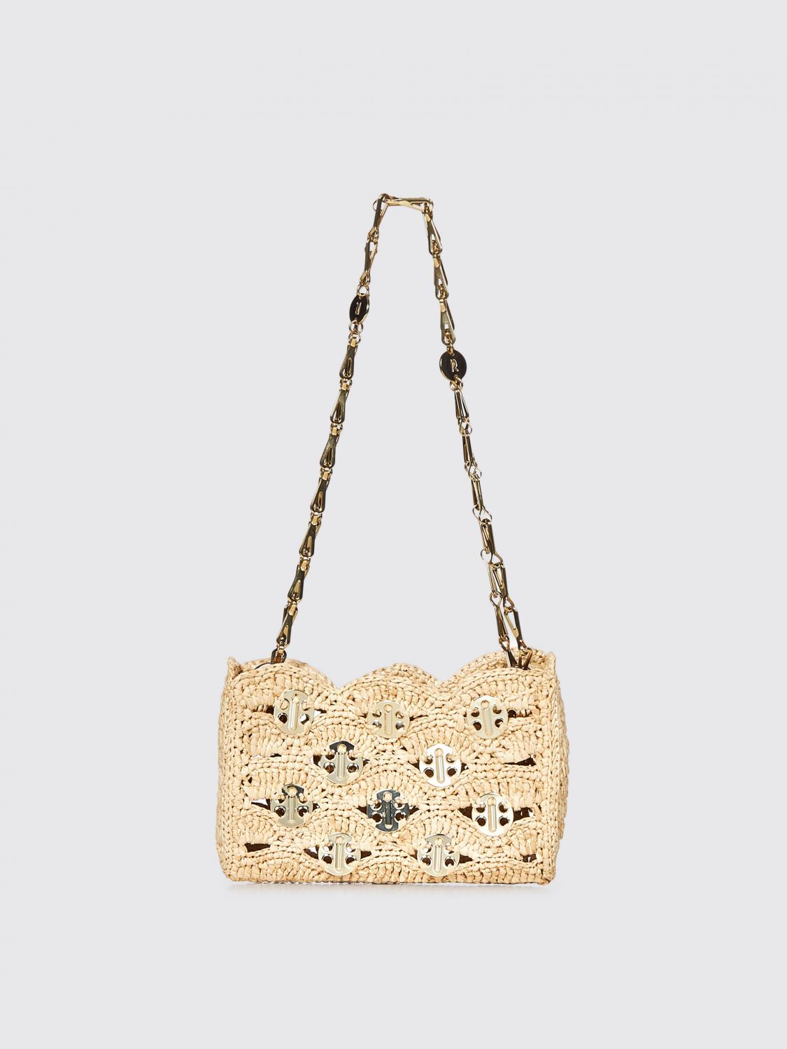 Shoulder Bag RABANNE Woman color Beige