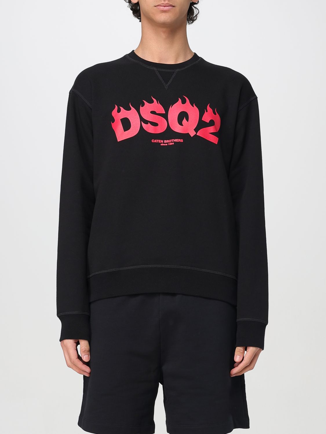 DSQUARED2 SWEATSHIRT DSQUARED2 MEN COLOR BLACK G75242002