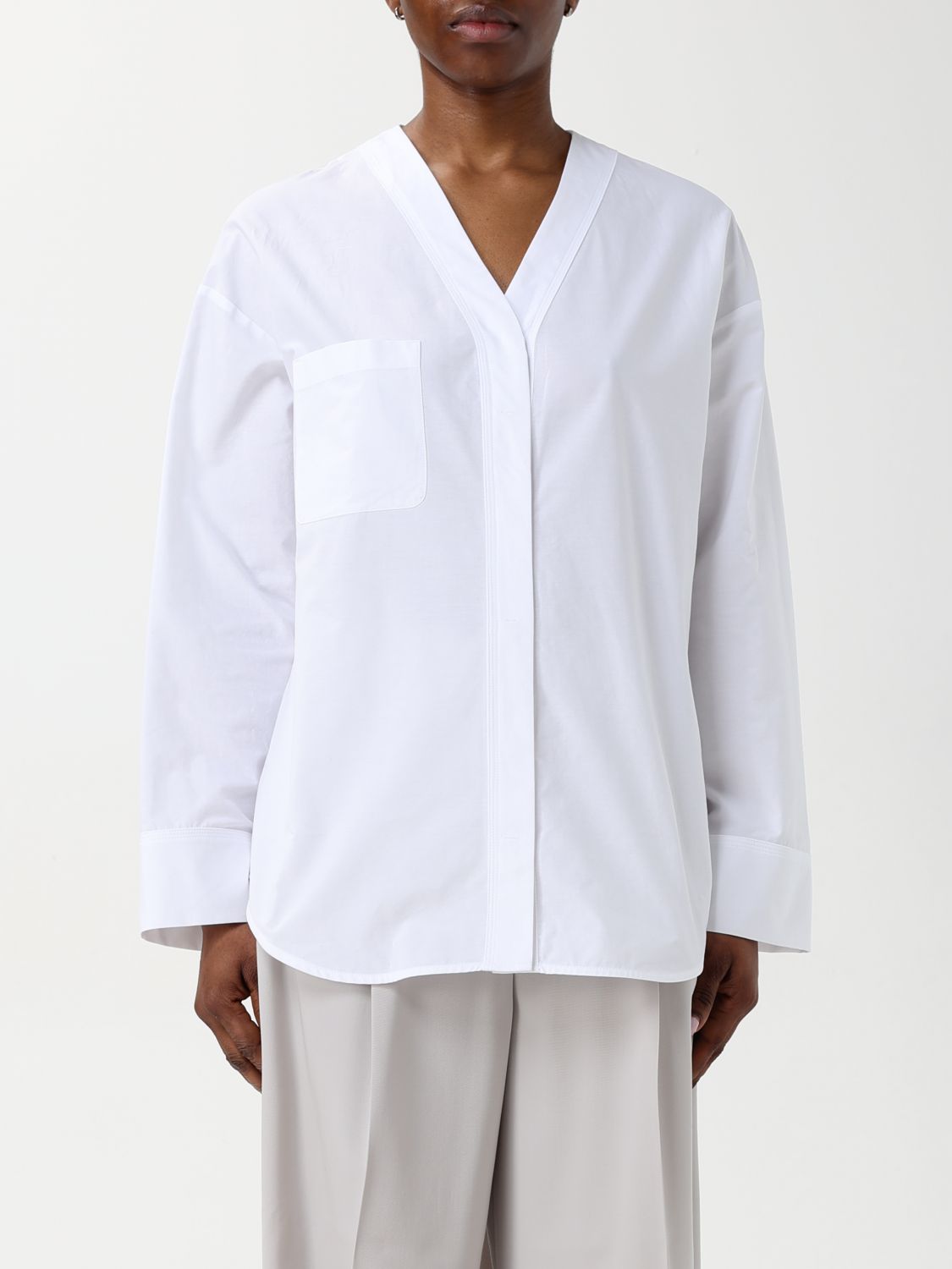 Shop 's Max Mara Shirt Woman Color White