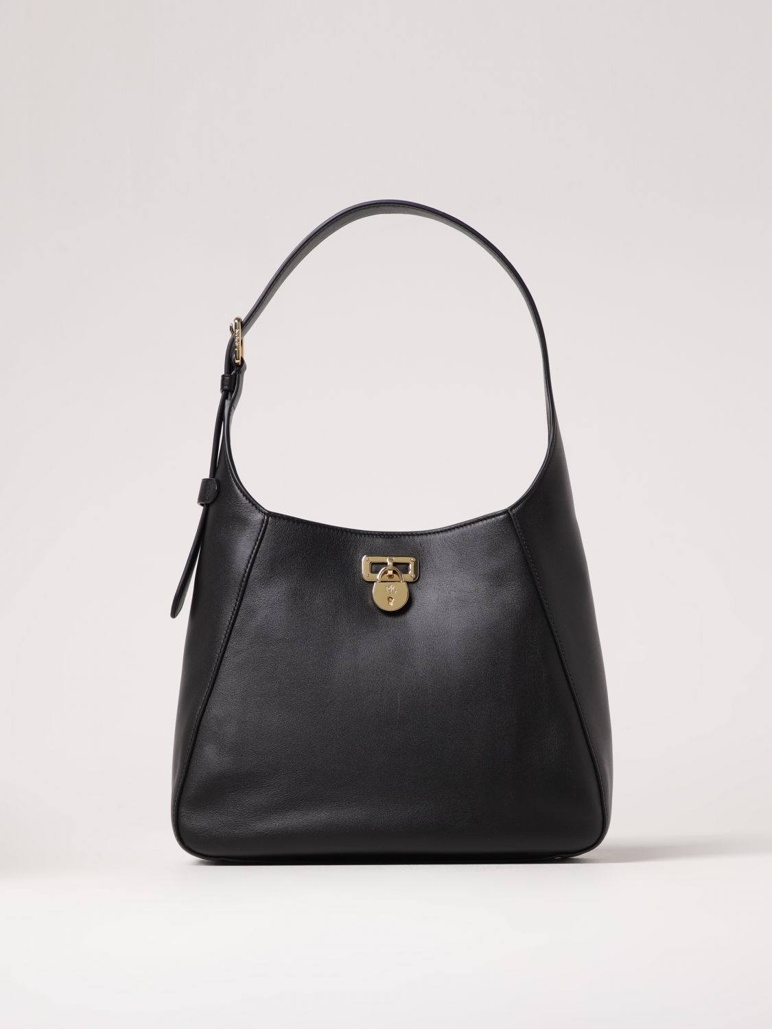 Ralph Lauren Shoulder Bag Lauren Woman Color Black In Black