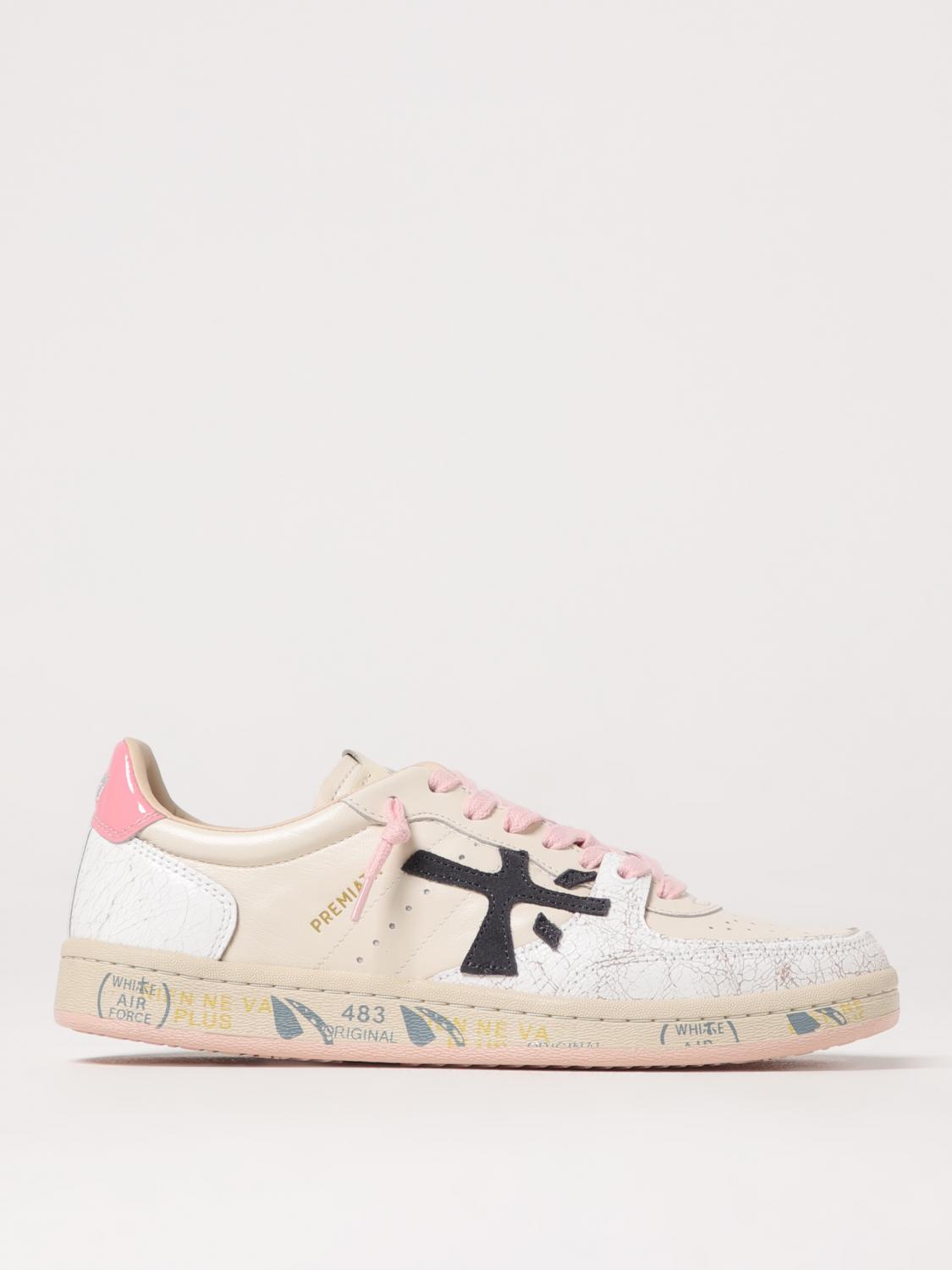 Shop Premiata Sneakers Woman Color Pink