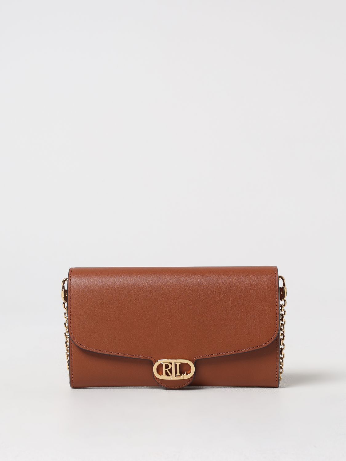 Ralph Lauren Mini Bag Lauren Woman Color Brown In Brown