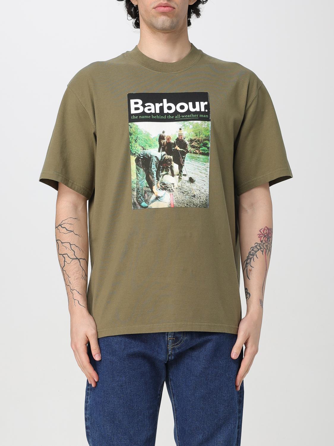 BARBOUR T-SHIRT BARBOUR MEN COLOR GREEN G75274012