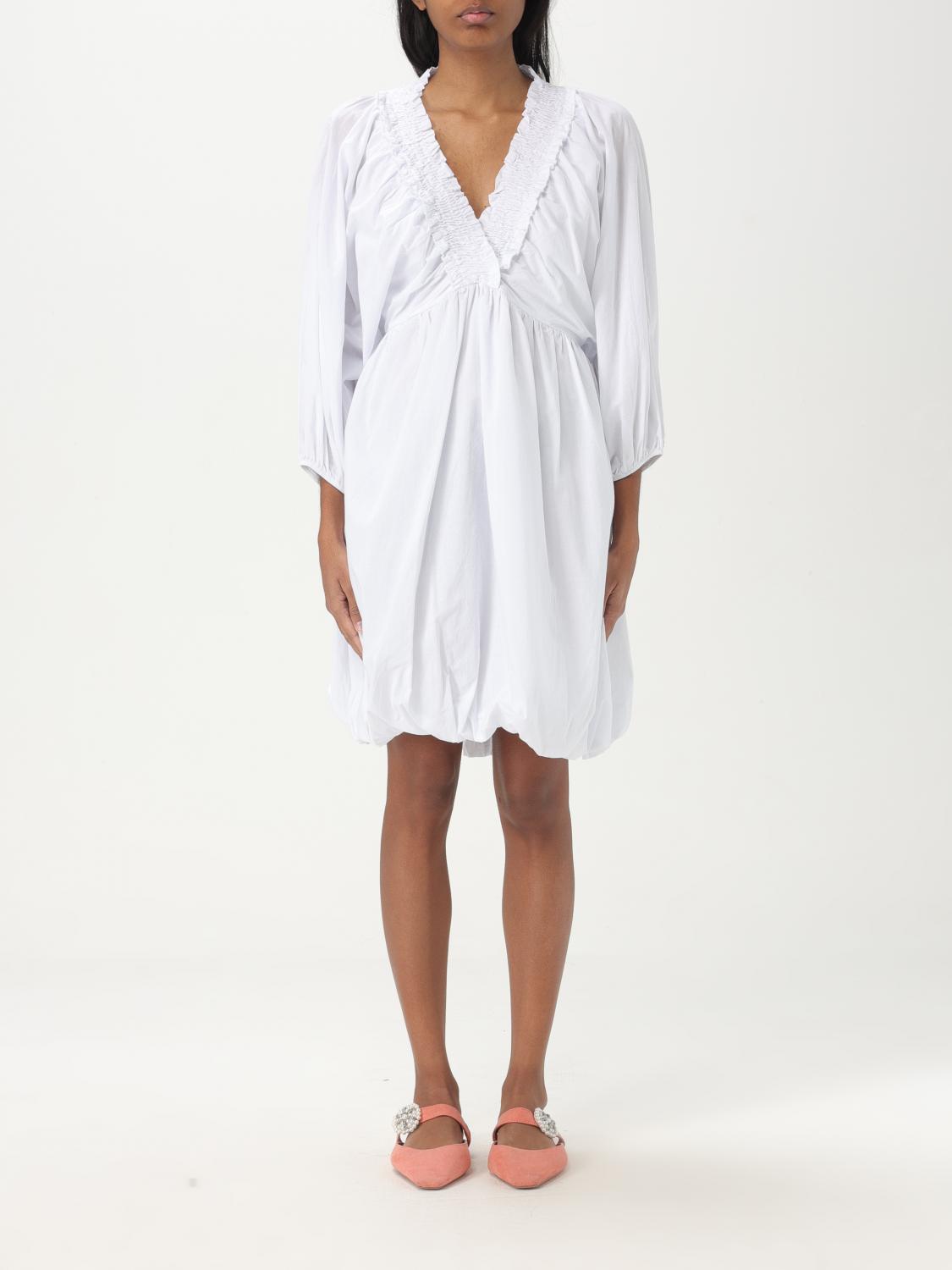 Kaos Dress Woman Color White In White