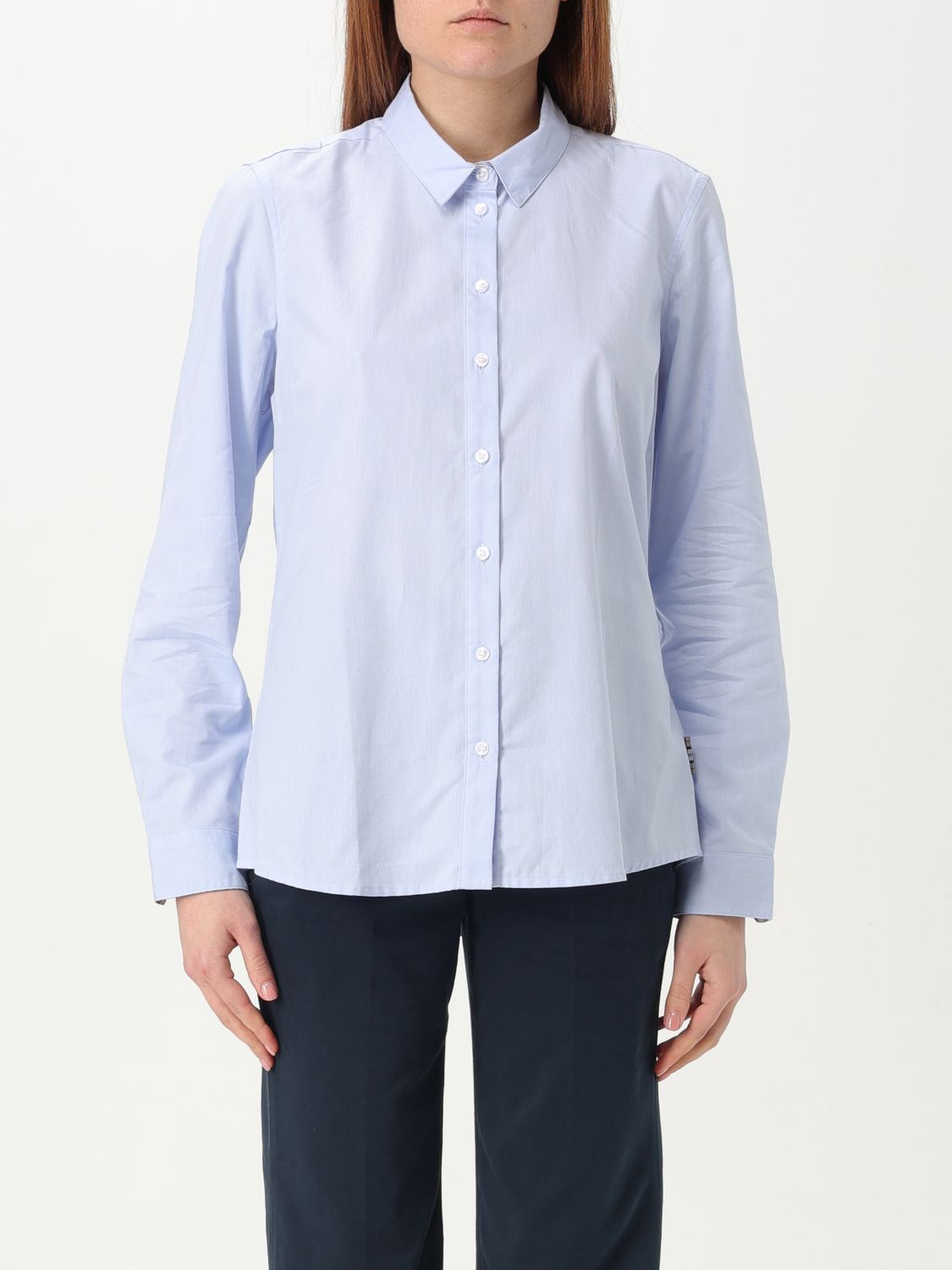 BARBOUR SHIRT BARBOUR WOMAN COLOR BLUE G75370009