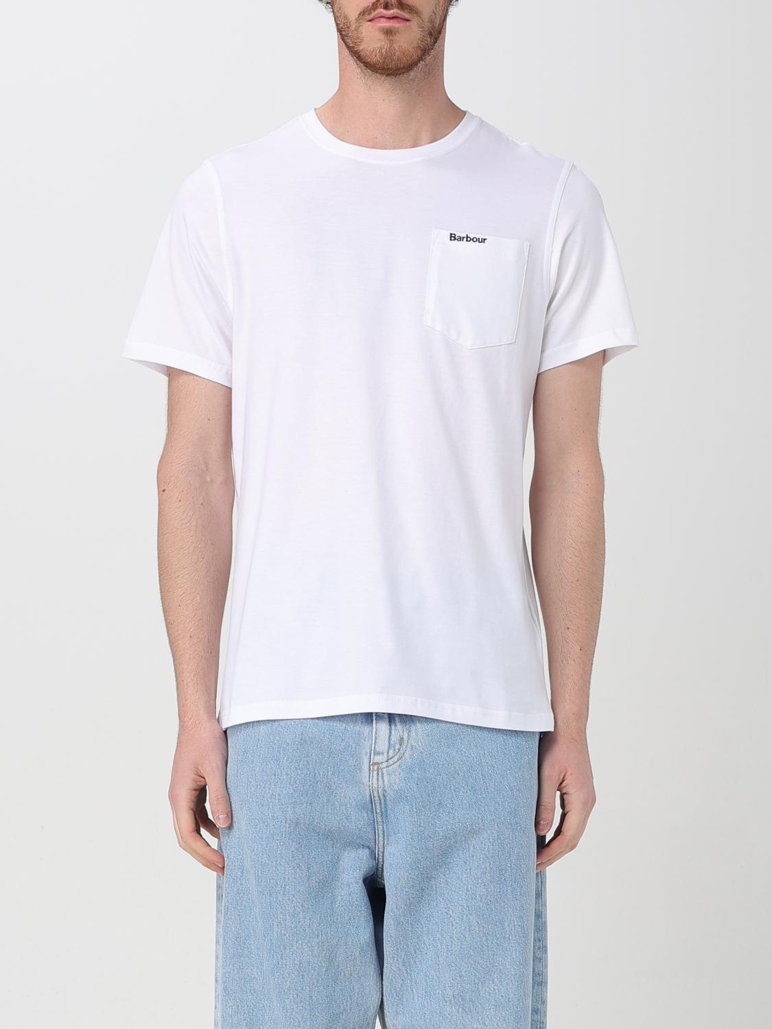 BARBOUR T-SHIRT BARBOUR MEN COLOR WHITE G75382001