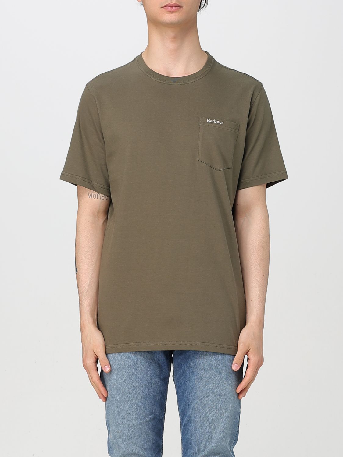 BARBOUR T-SHIRT BARBOUR MEN COLOR GREEN G75382012