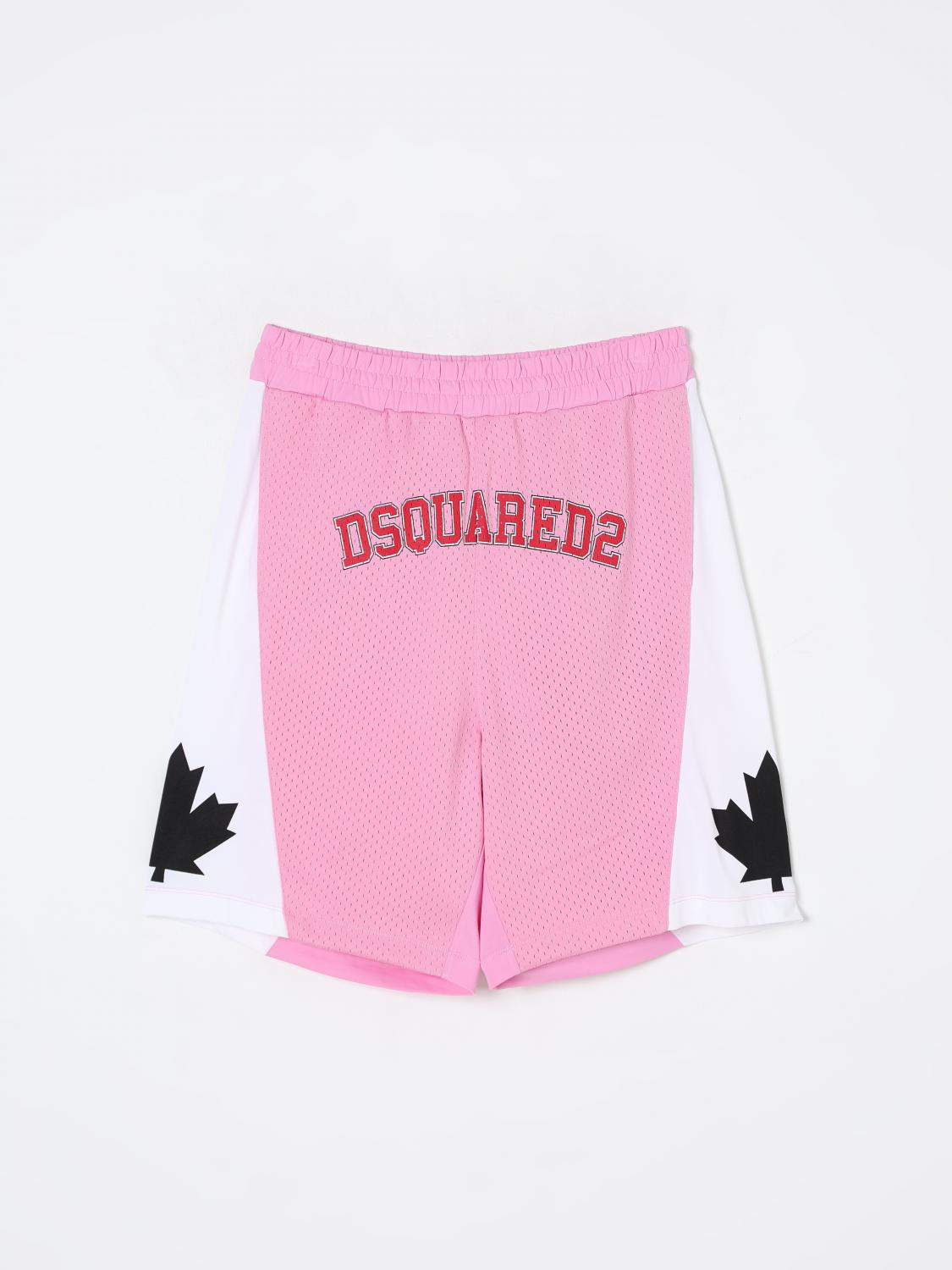 Dsquared2 Shorts Kids Color Pink In Pink