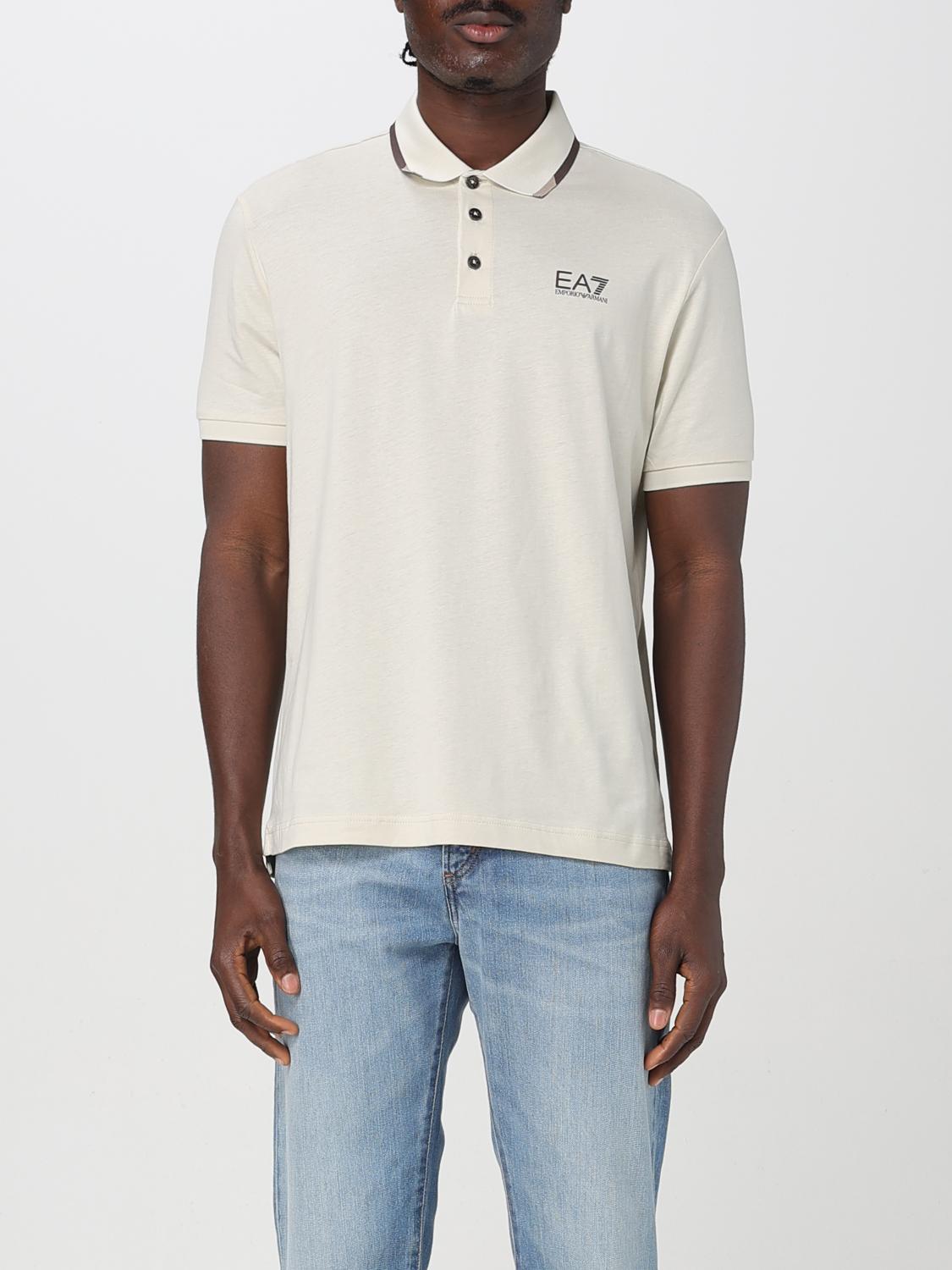 Ea7 Polo  Herren Farbe Beige In Beige