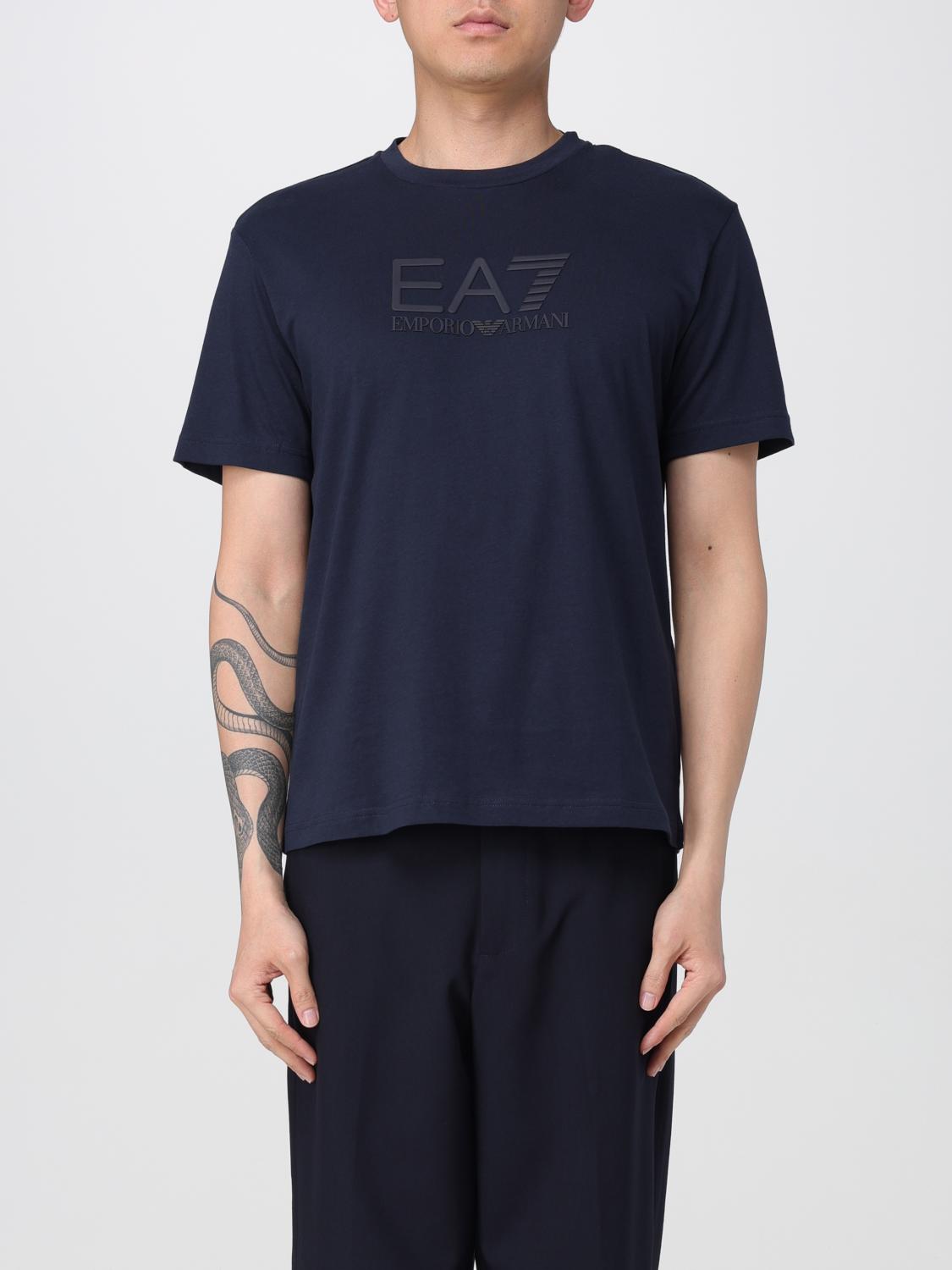 Ea7 T-shirt  Herren Farbe Navy In Navy