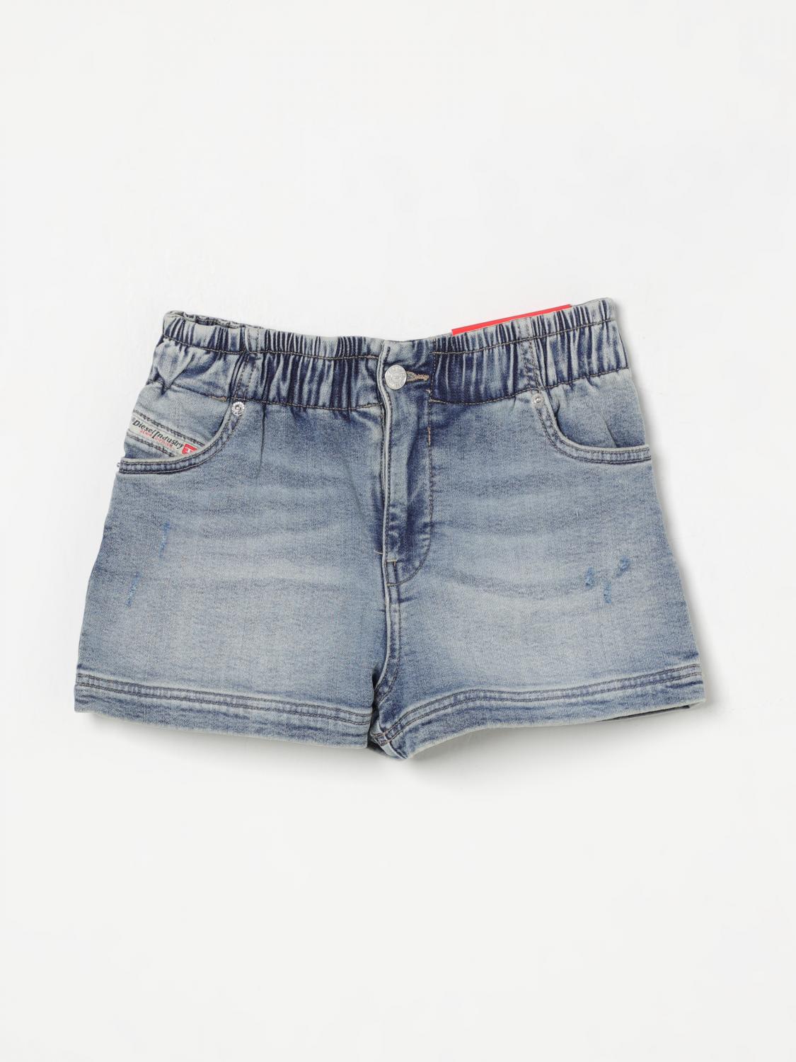 Diesel Short  Kids Color Denim In Denim