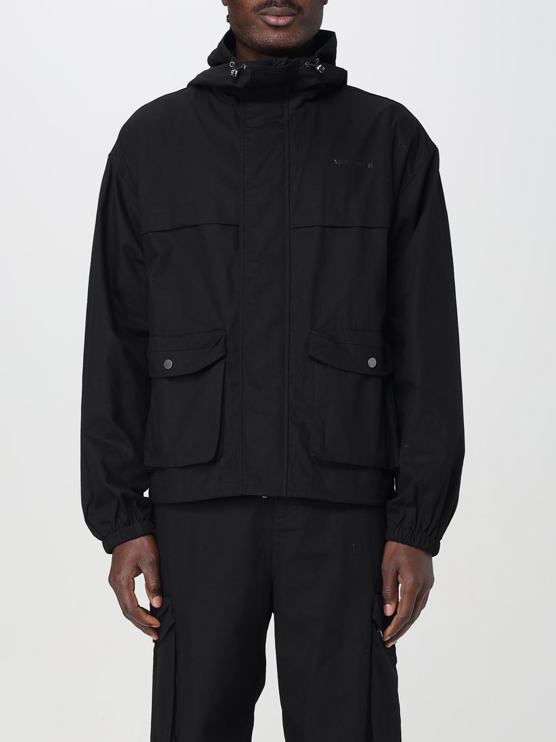 Daily Paper Cotton Jacket In Schwarz