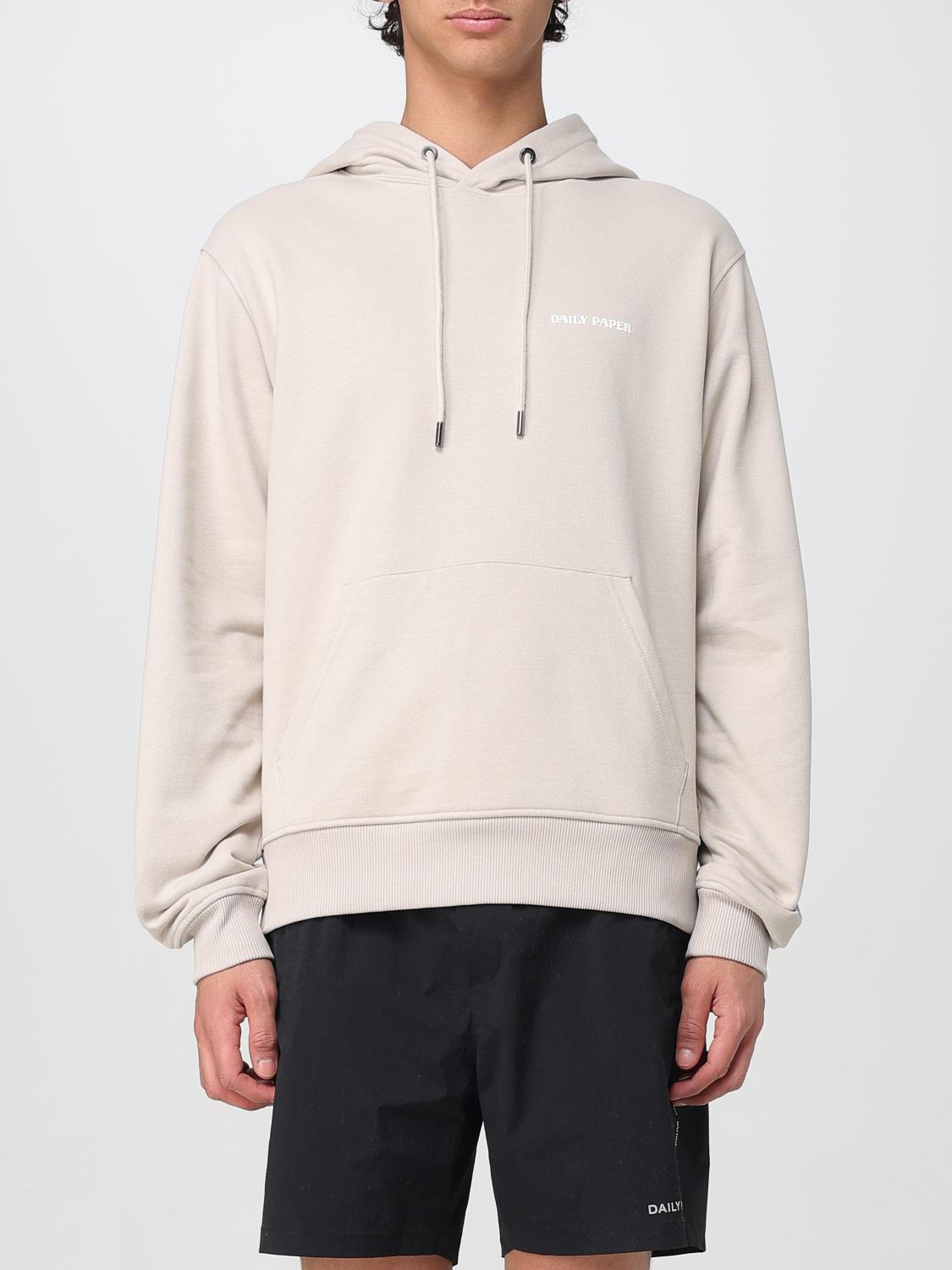 Daily Paper Logoed Hoodie In Beige